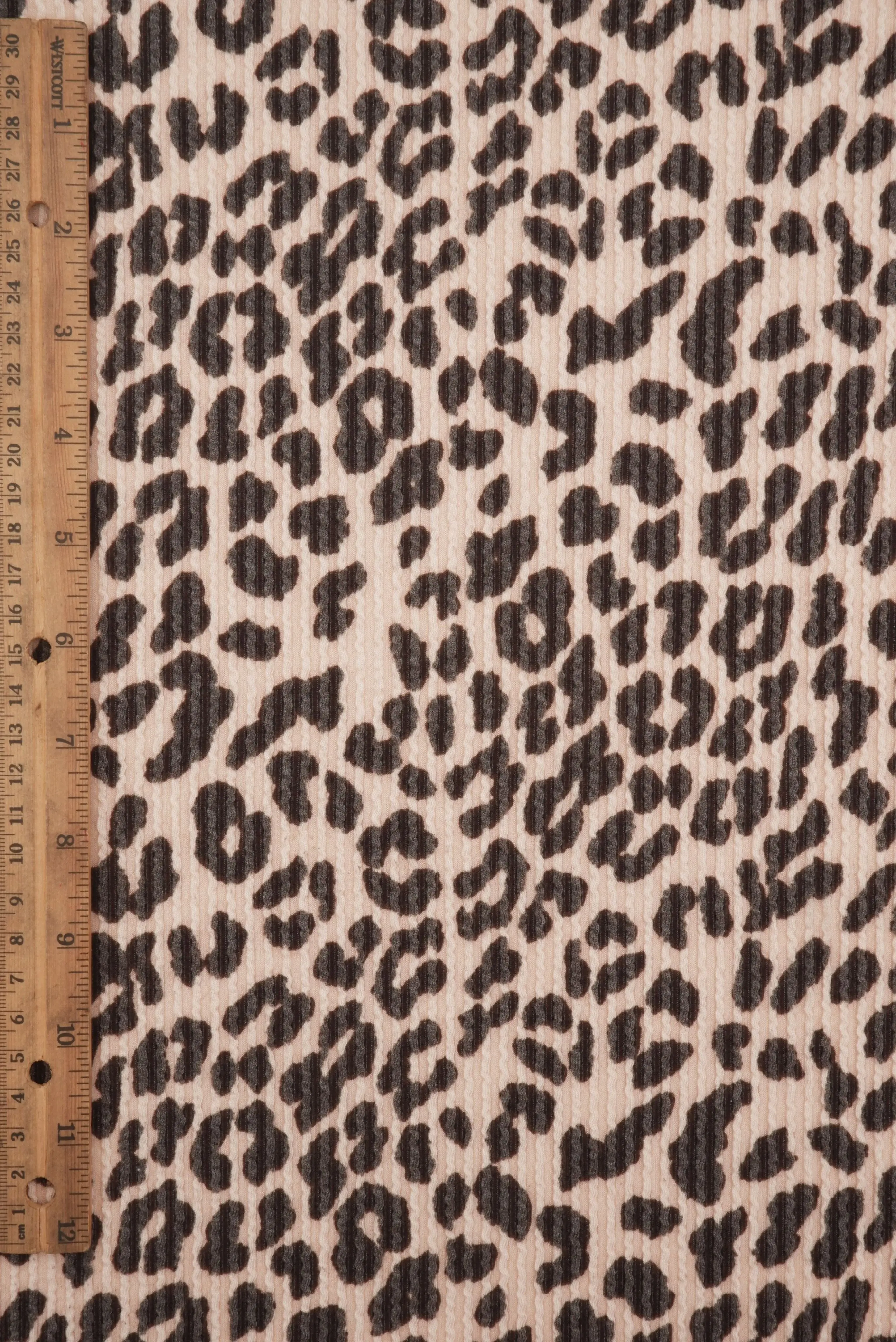 Animal Print Jacquard Double Knit Fabric - KNT4463-S304102 - Image 12