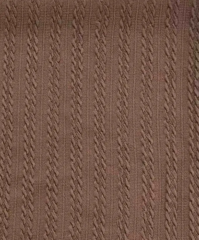 Braid Jacquard Liverpool Knit Fabric   JACQ-4476 - Image 8