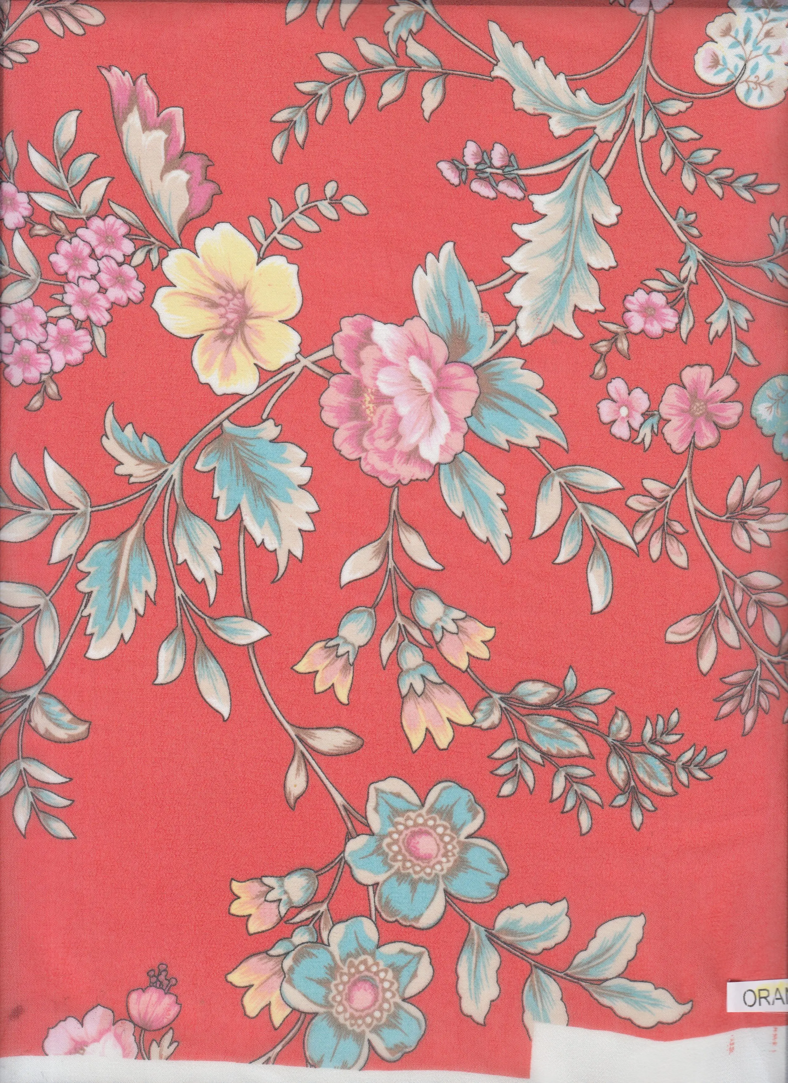Chiffon Floral Print Fabric - HIMLT-Q10929 - Image 4