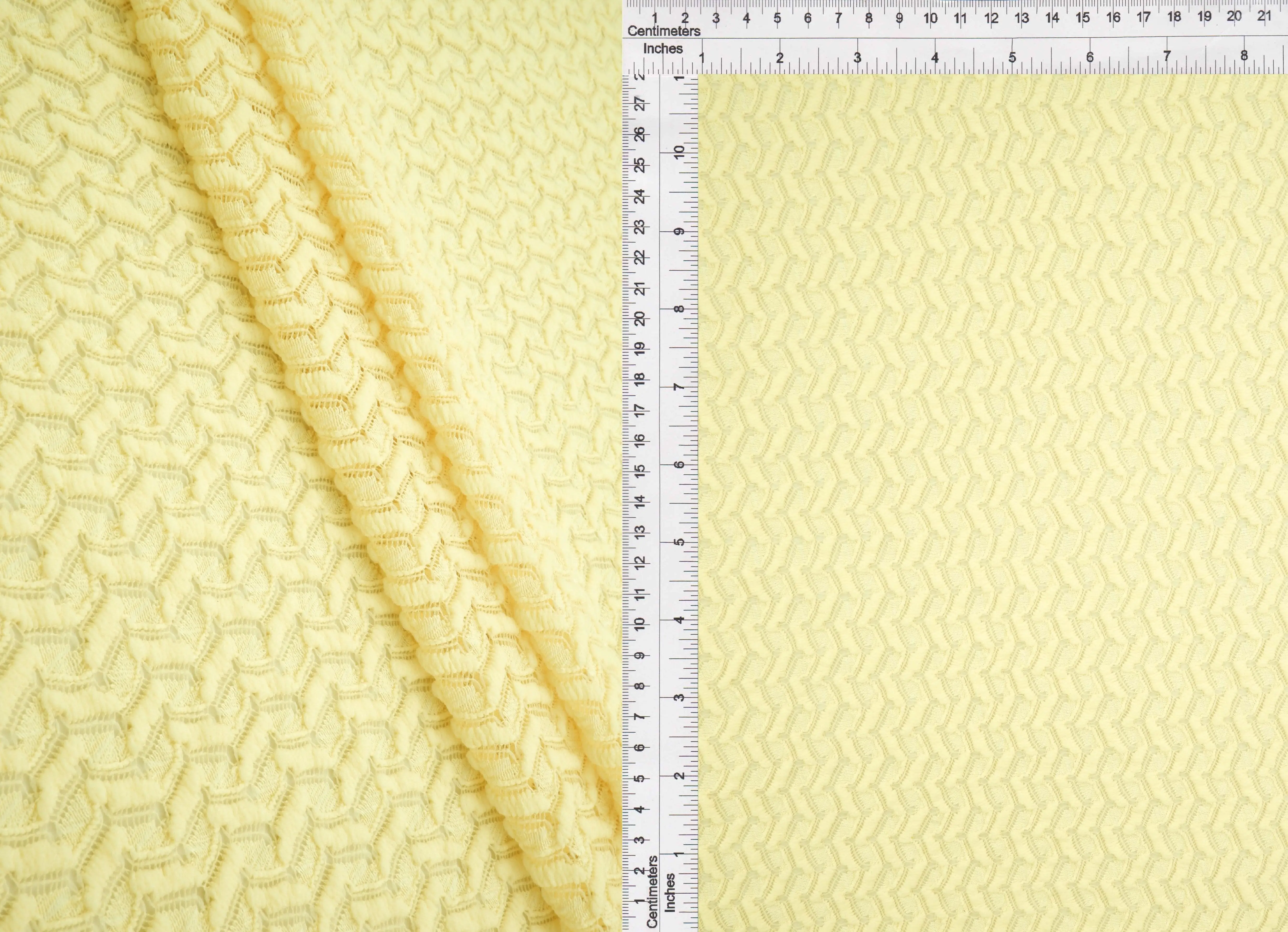Crochet Lace Stretch Fabric - LACE4557 - Image 2