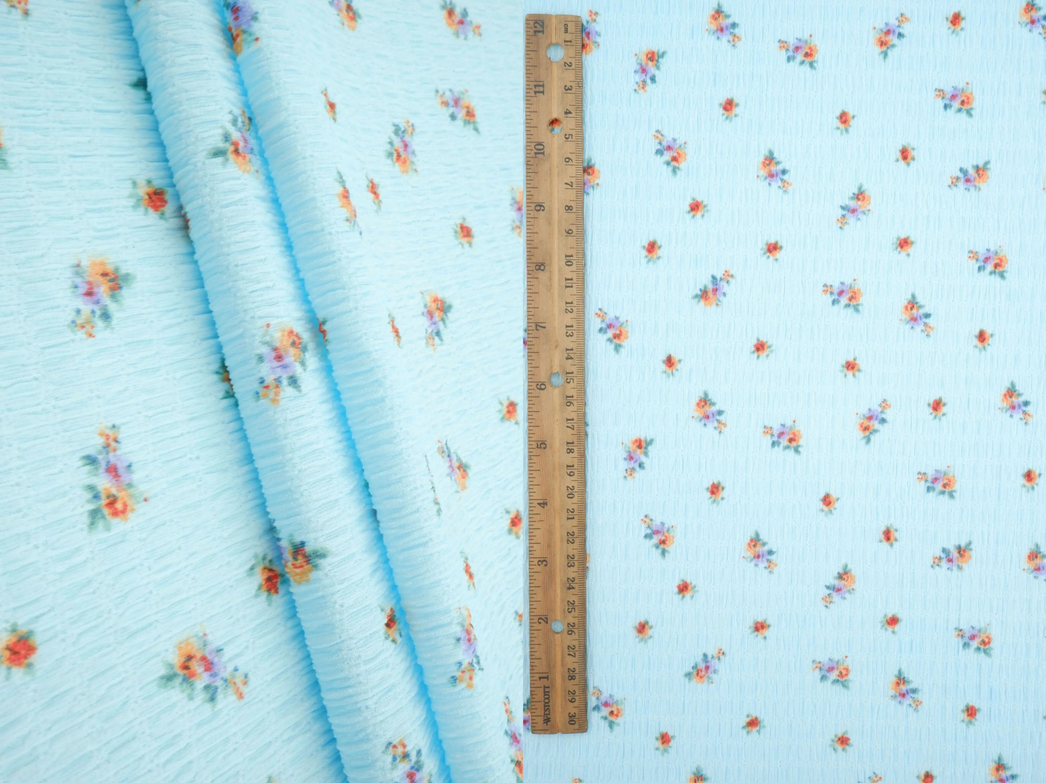 Ditsy Crinkle Crepe Print Fabric   CRP4628-MS11571 - Image 11