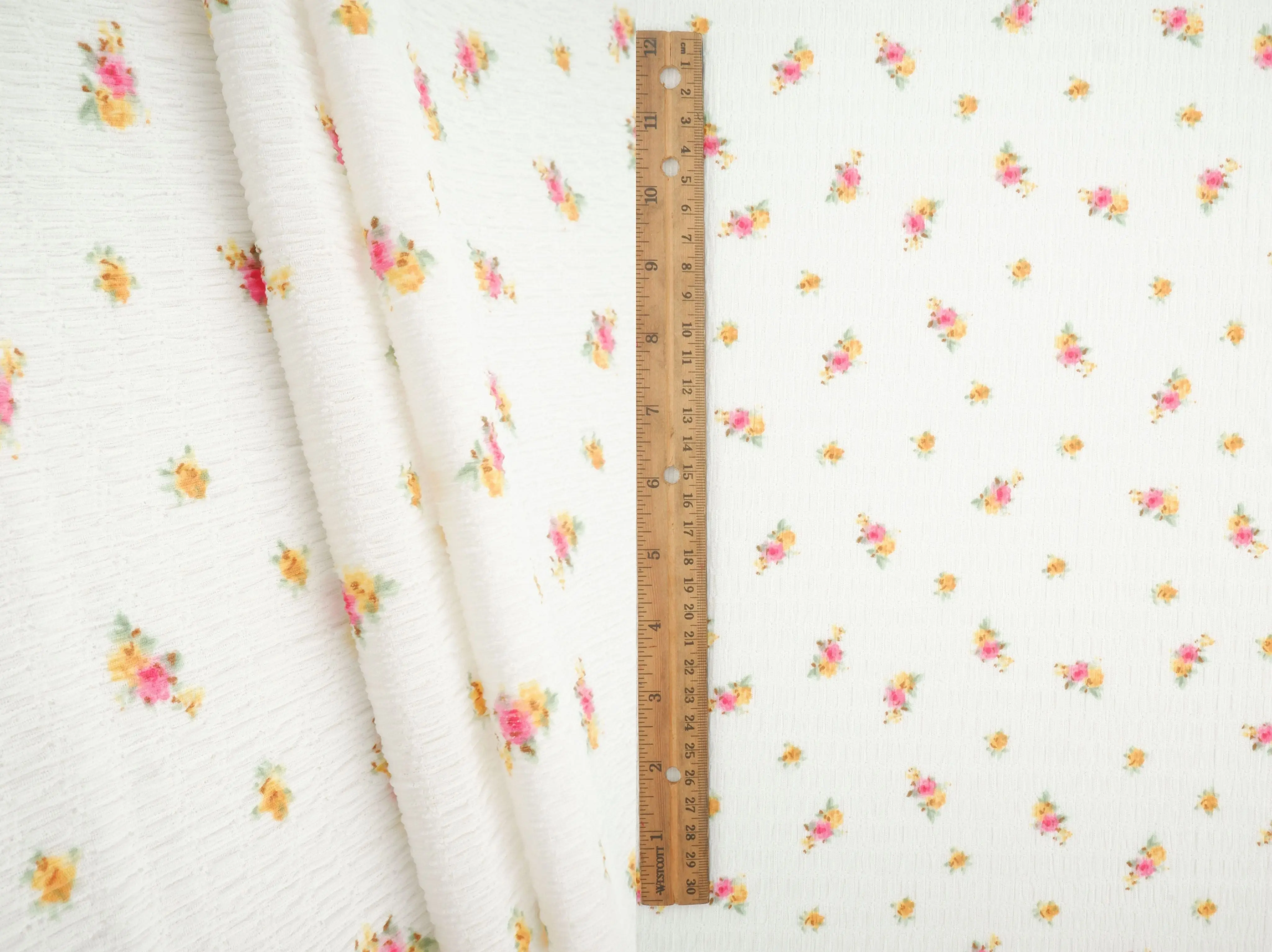 Ditsy Crinkle Crepe Print Fabric   CRP4628-MS11571 - Image 8