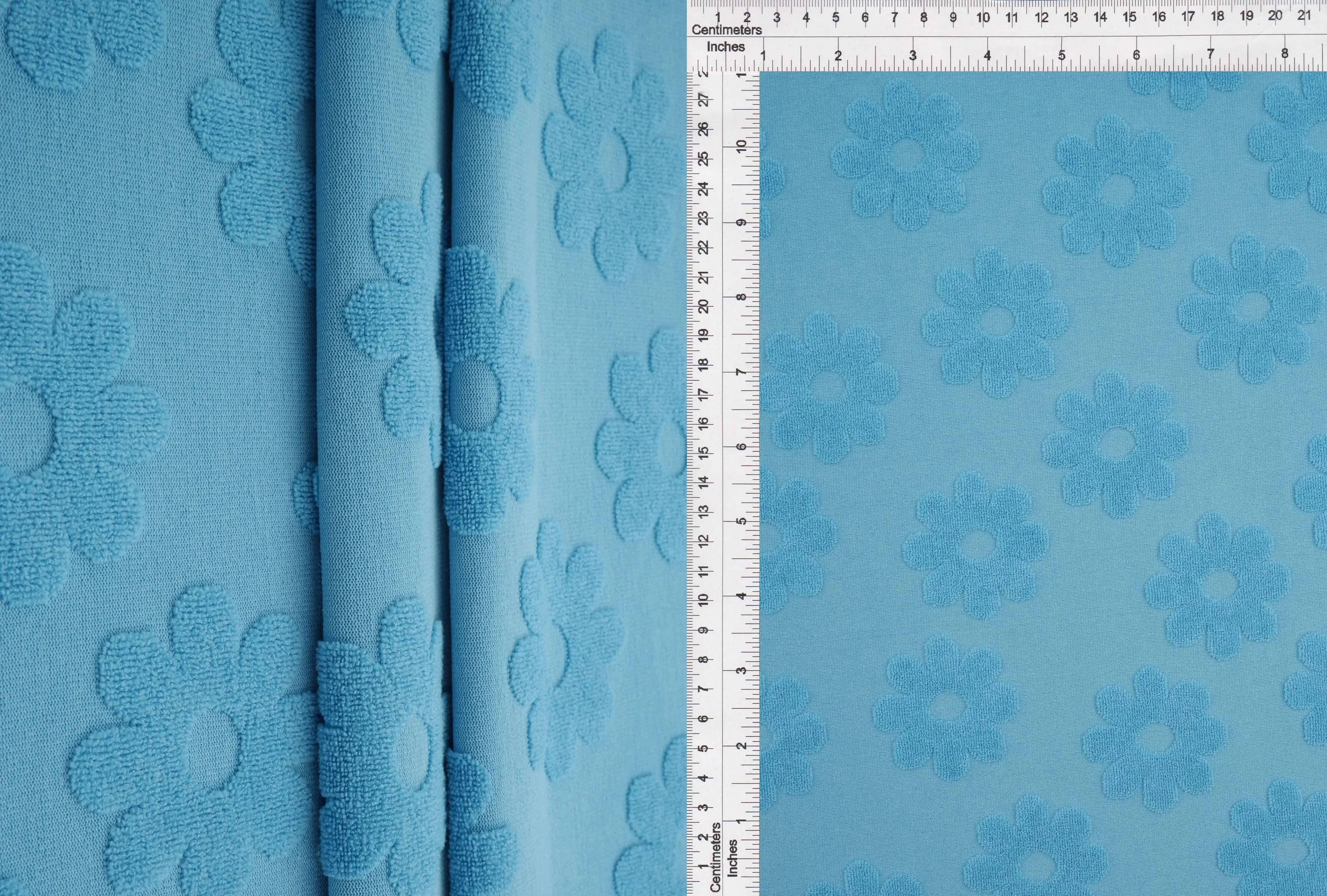 Daisy Floral Jacquard Knit Fabric - JACQ-4480 - Image 30