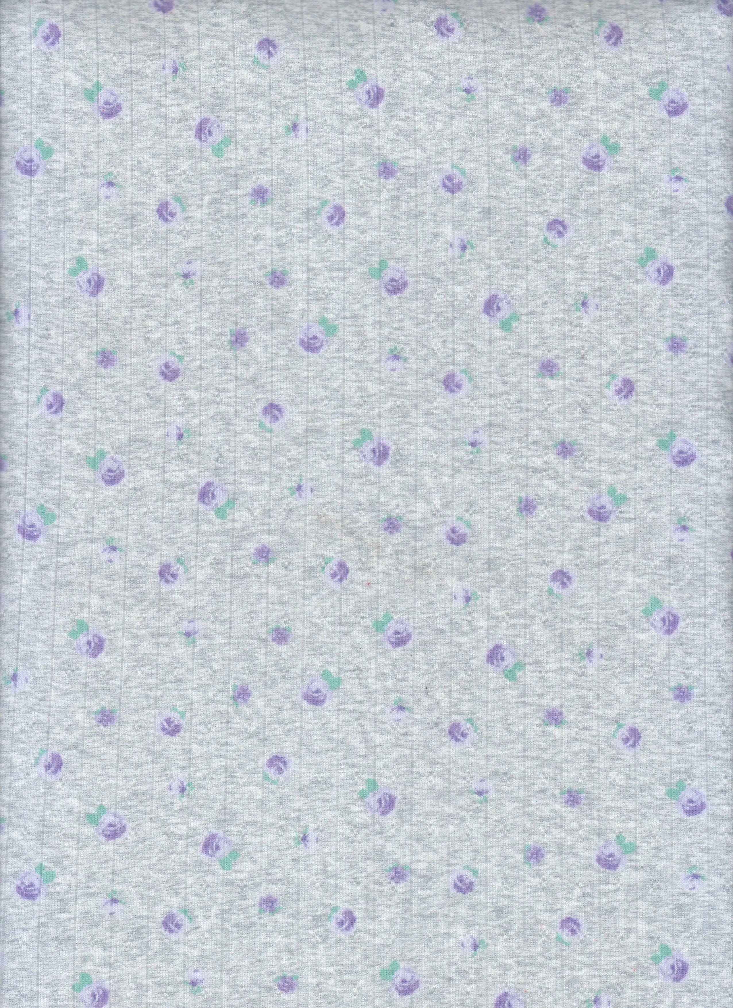 Ditsy Floral Digital Print Pointelle Knit Fabric - KNT4622-MS11364 - Image 4