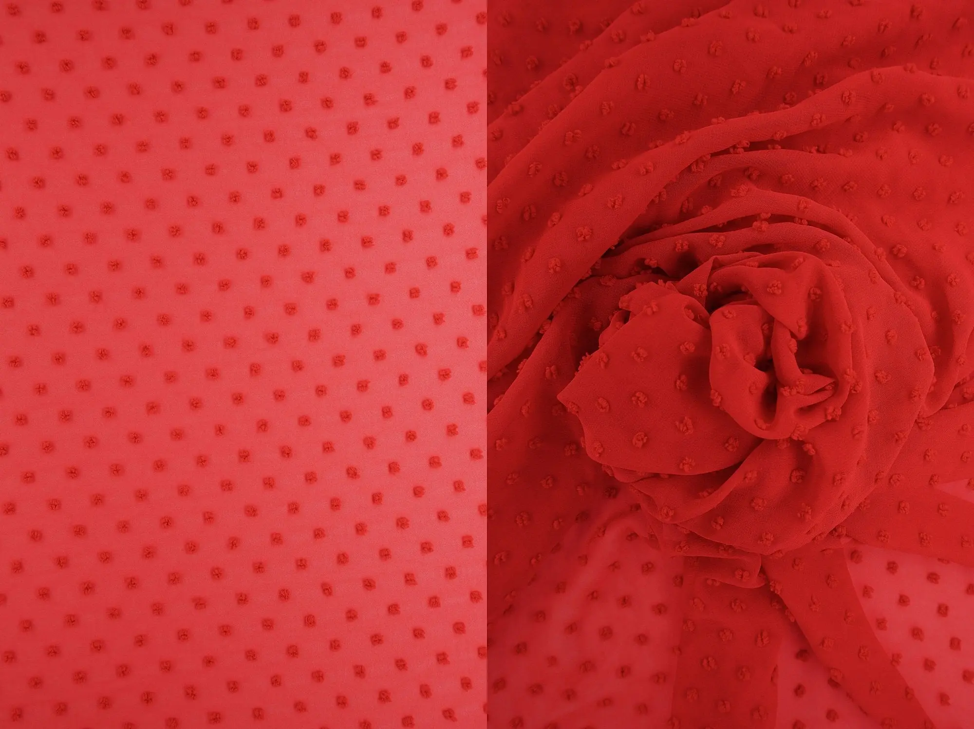 Dot Chiffon Solid Woven Fabric - HIMLT-3132 - Image 15