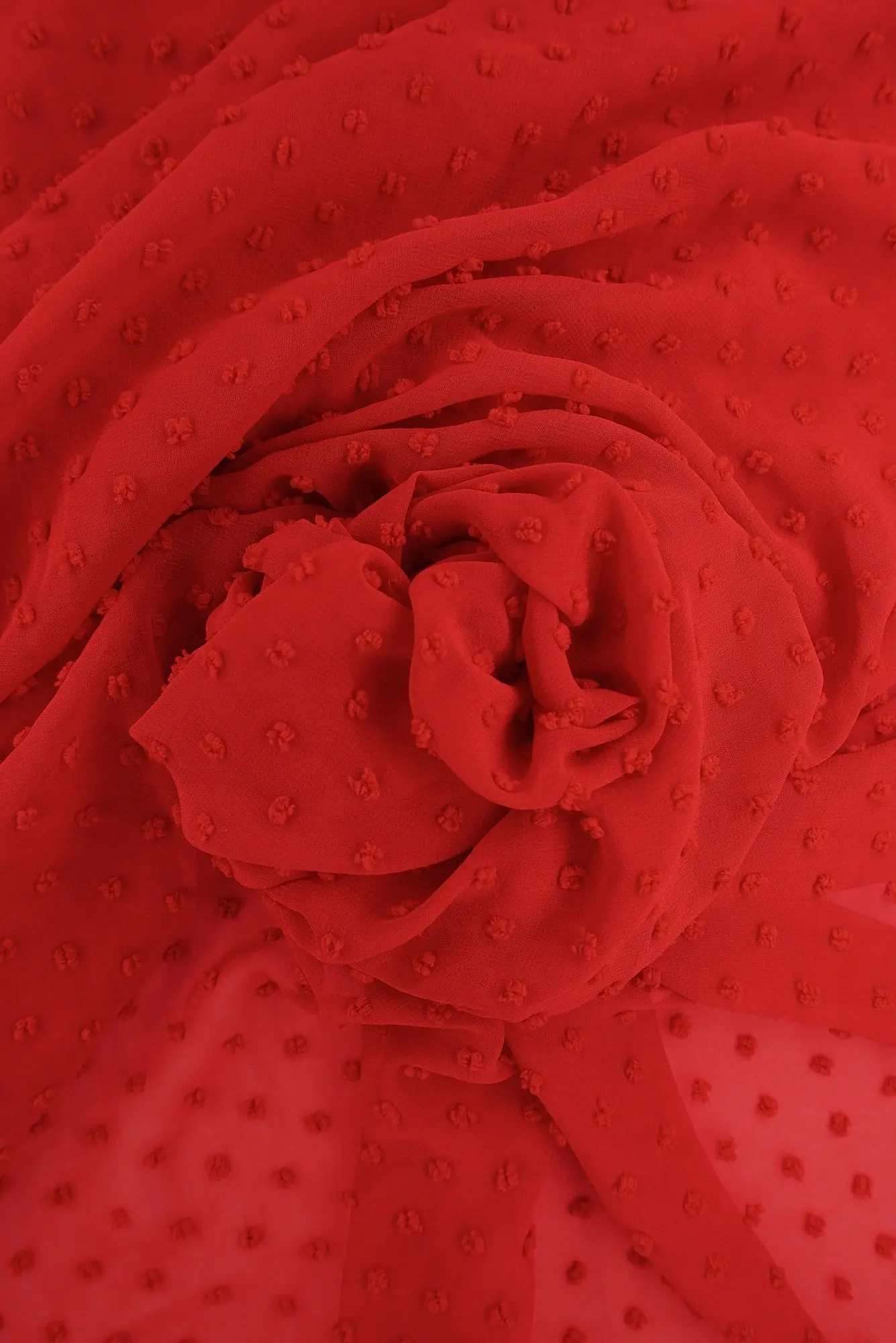 Dot Chiffon Solid Woven Fabric - HIMLT-3132 - Image 16