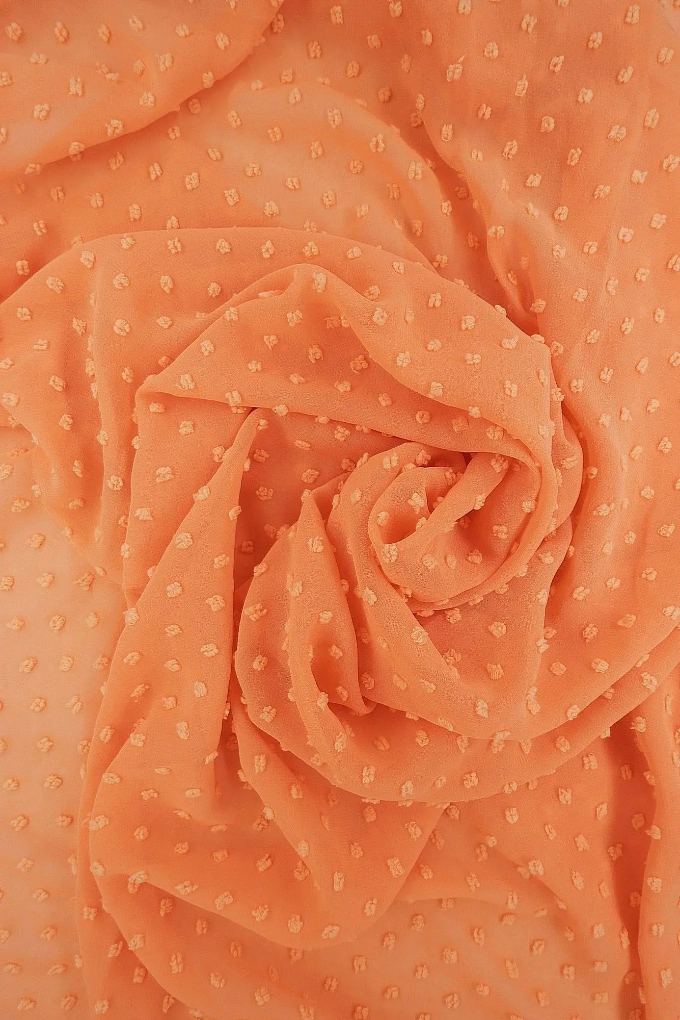 Dot Chiffon Solid Woven Fabric - HIMLT-3132 - Image 25