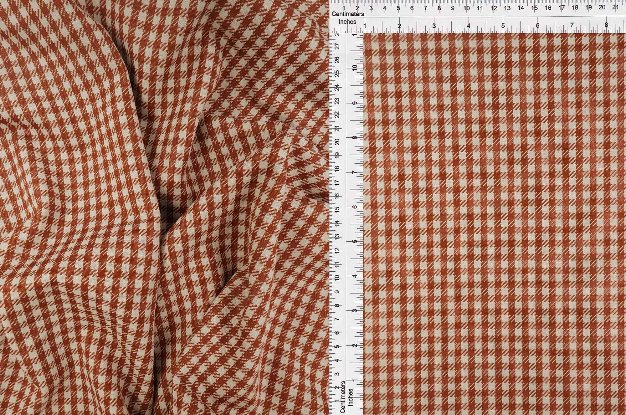 Double Knit Jacquard Plaid Fabric - KNT4392 - Image 4