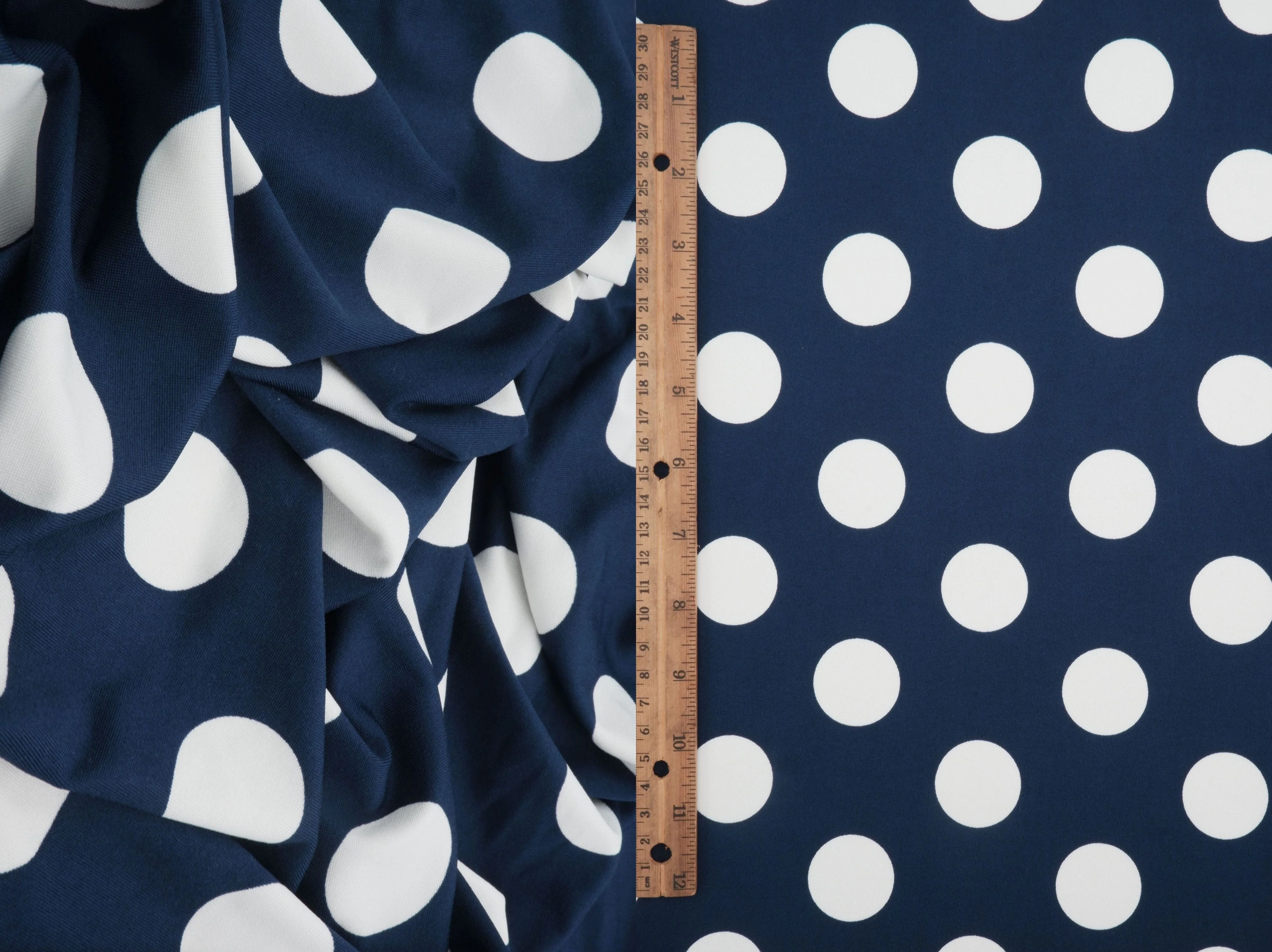 DTY Big Polka Dot Knit Fabric   KNT4498-DU186C - Image 10