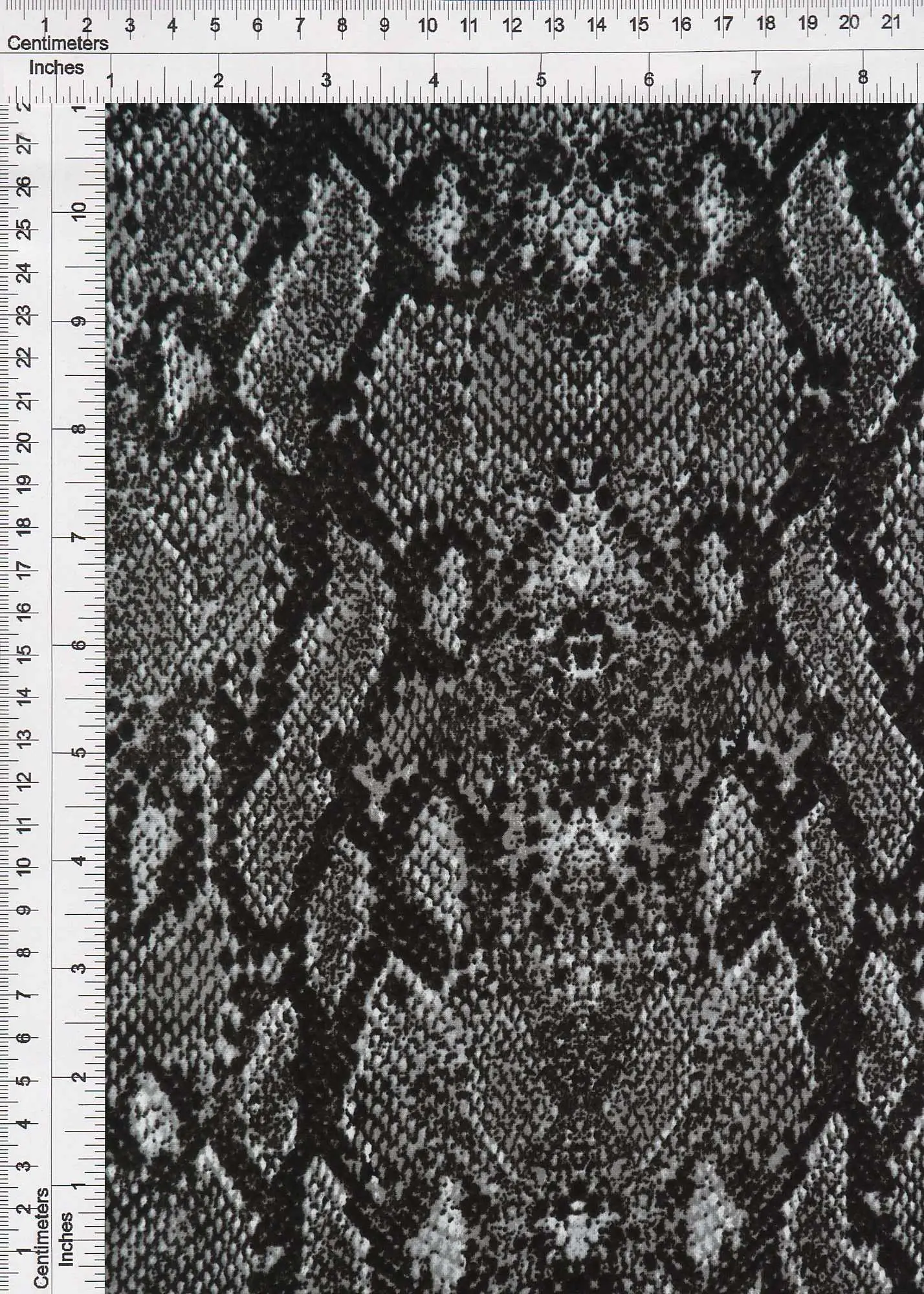 DTY Brushed Snake Skin Print Stretch Knit Fabric - KNT2100-MS19115 - Image 3