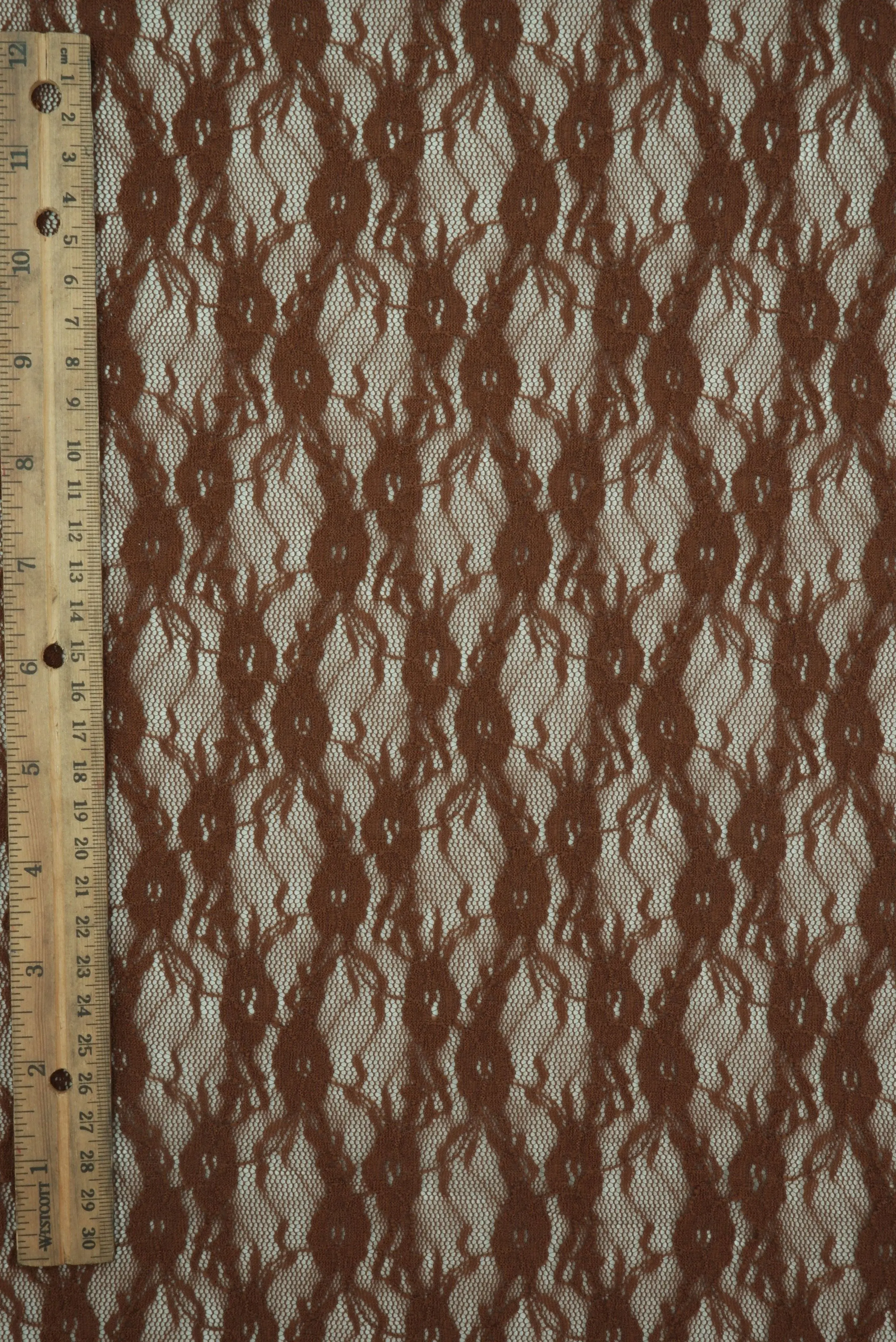 Floral Stretch Lace Fabric - LACE-4481 - Image 3