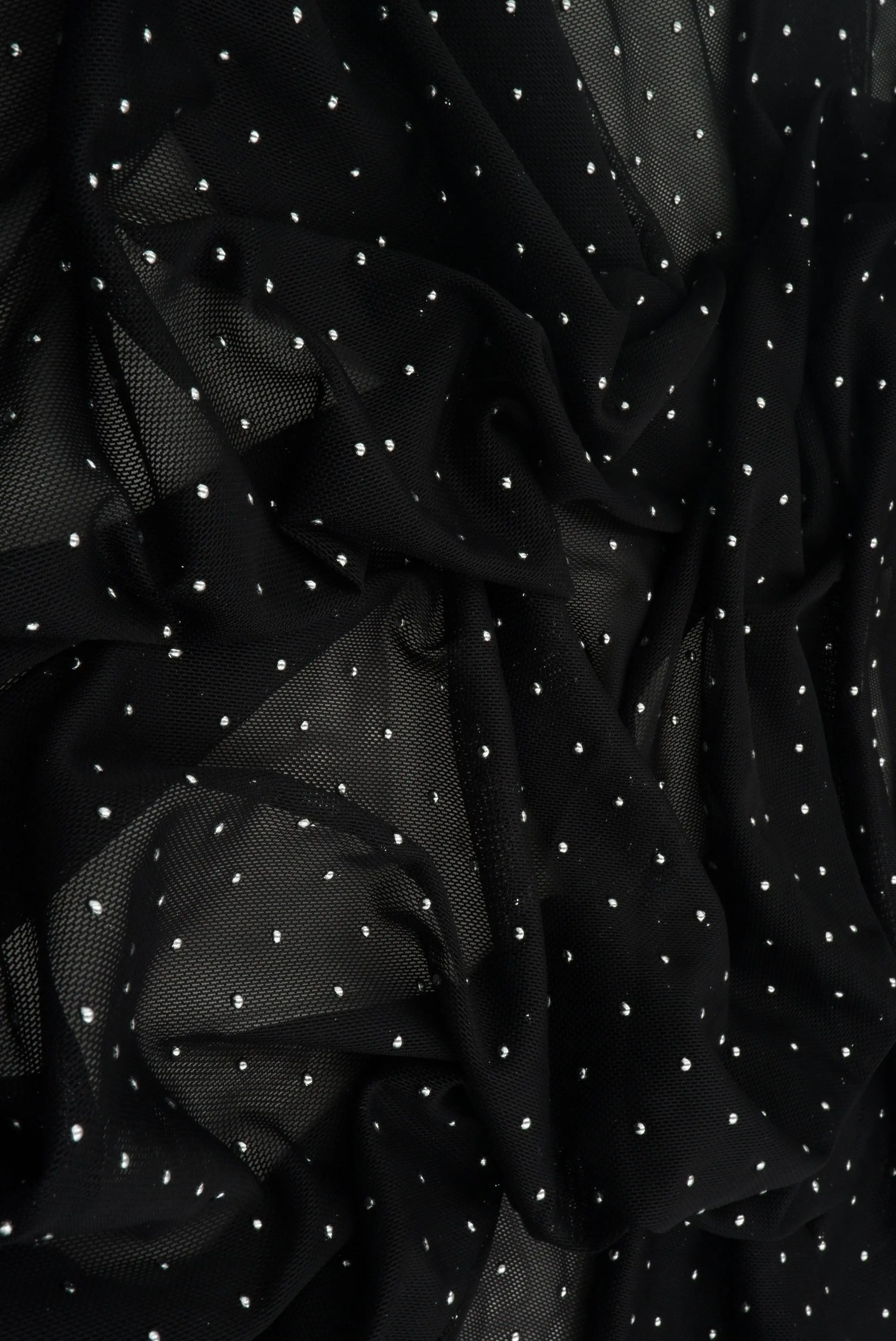 Foil Dot Stretch Mesh Fabric - MESH-4600 - Image 5