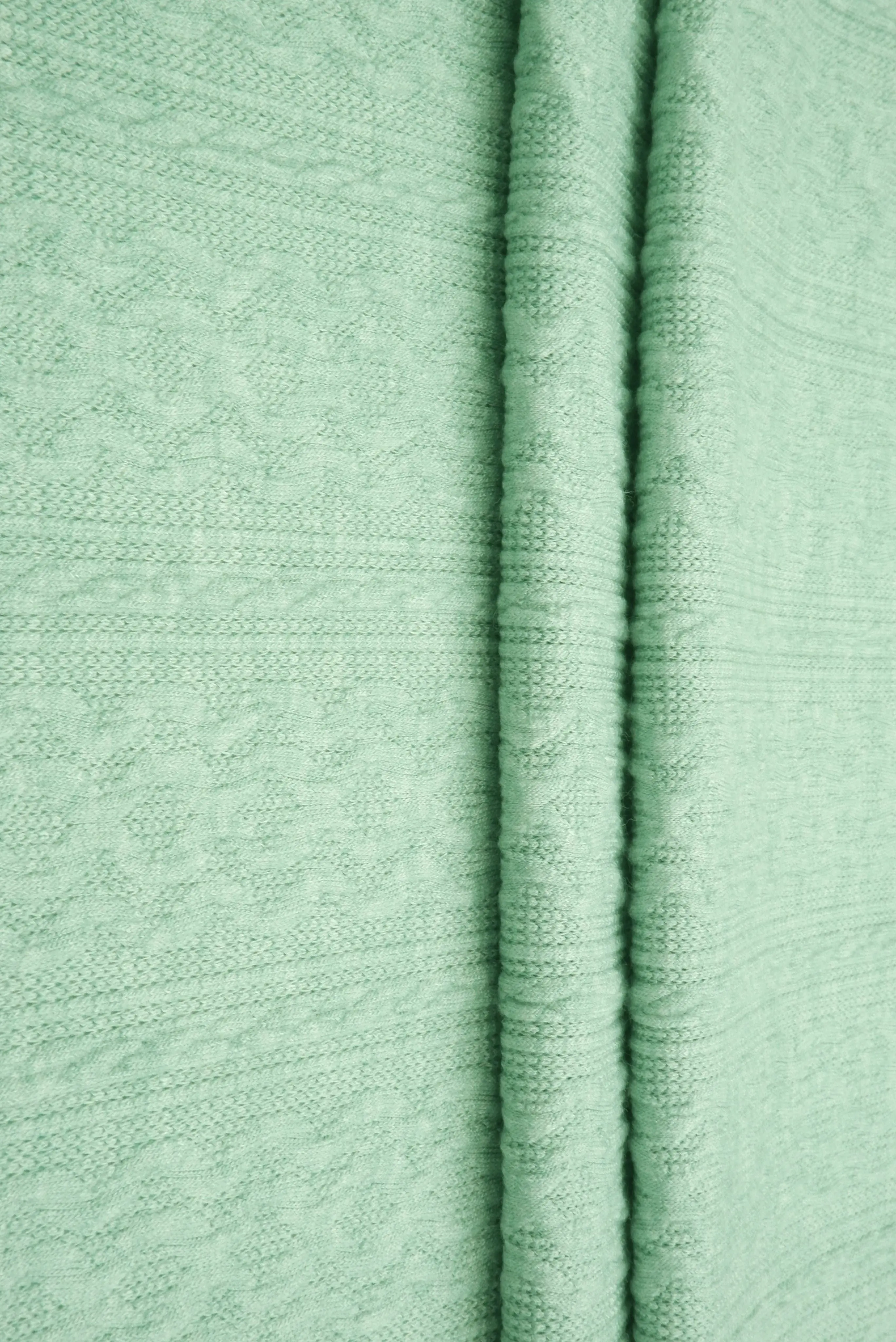 Two-Tone Braid Jacquard Knit - JACQ-4528 - Image 3