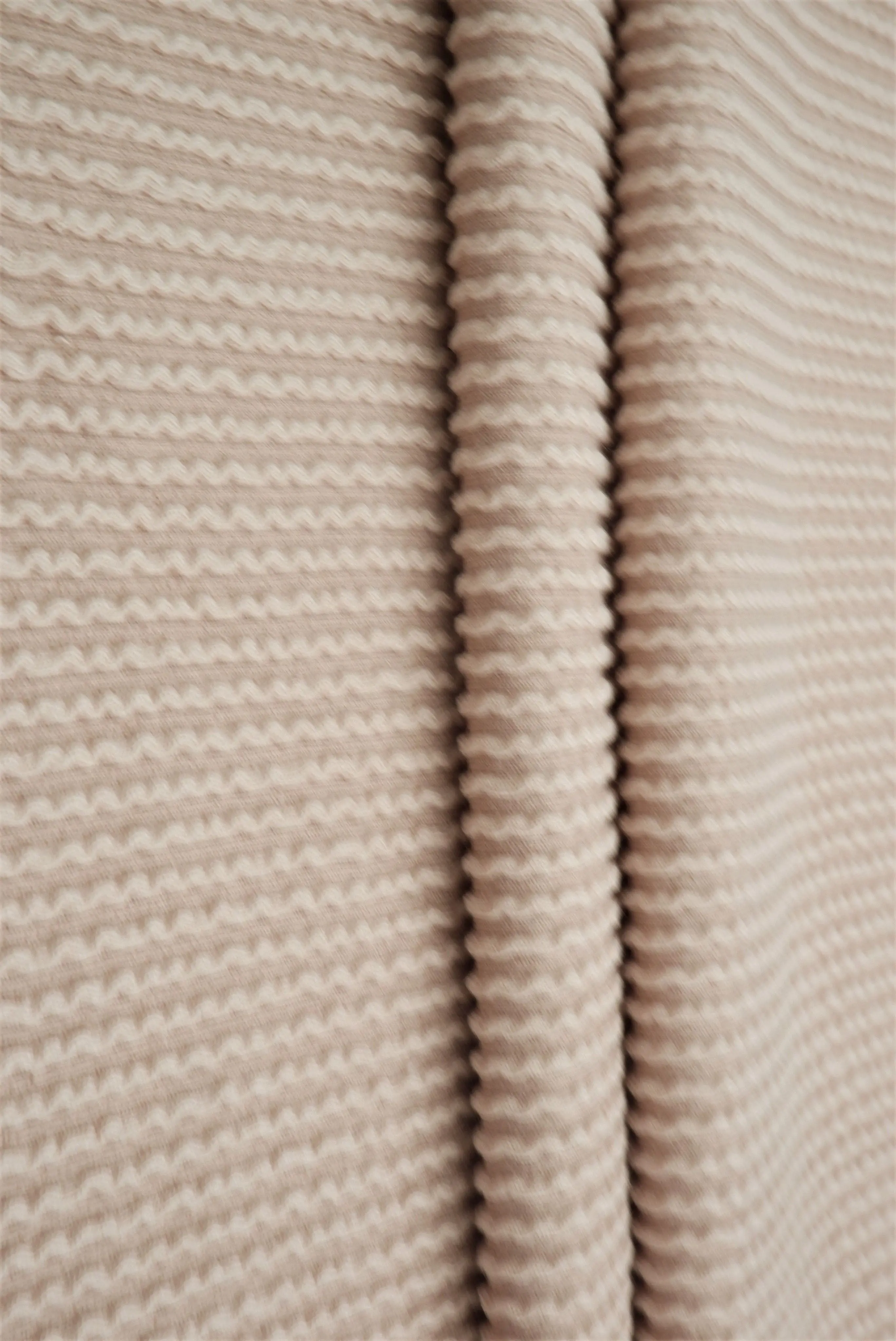 Jacquard Double Knit Rib Stretch Fabric - KNT4463 - Image 38