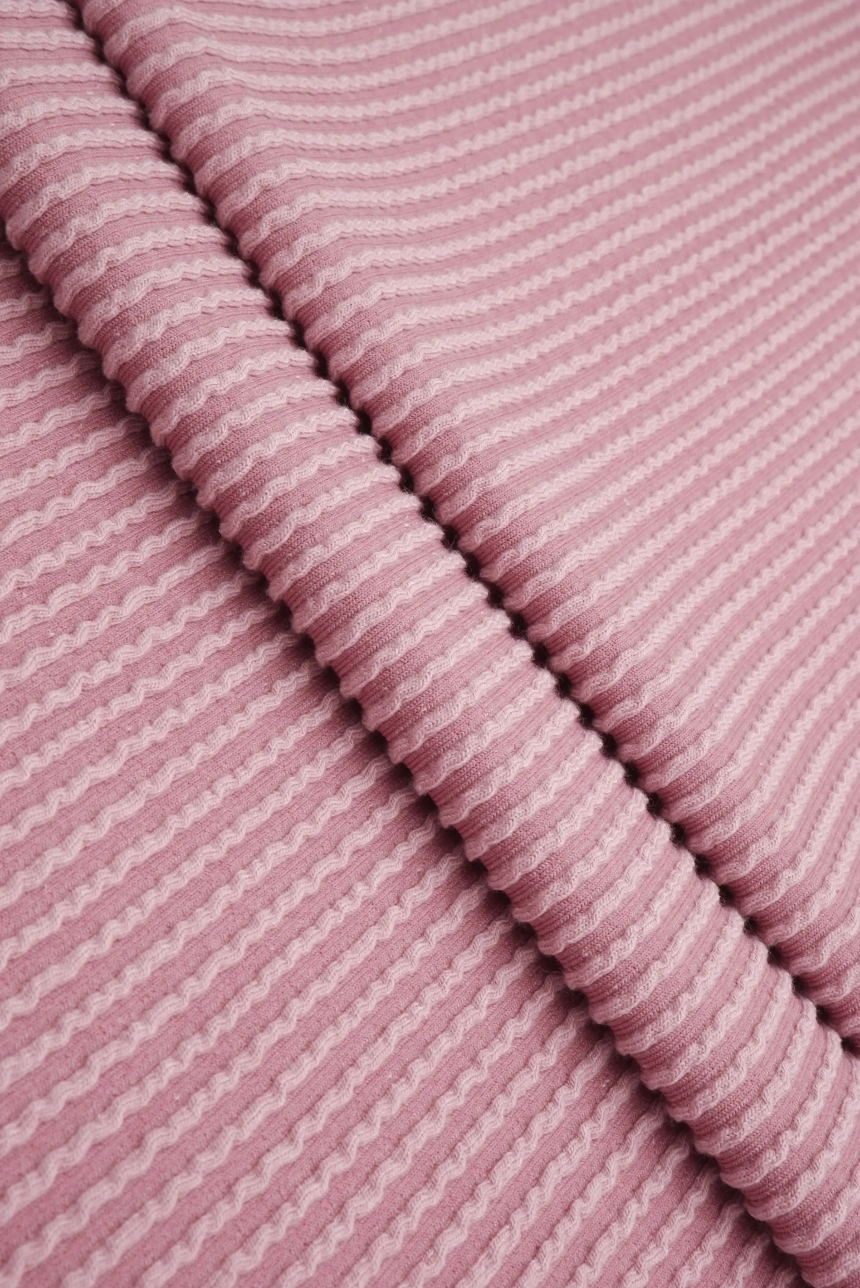 Jacquard Double Knit Rib Stretch Fabric - KNT4463 - Image 56