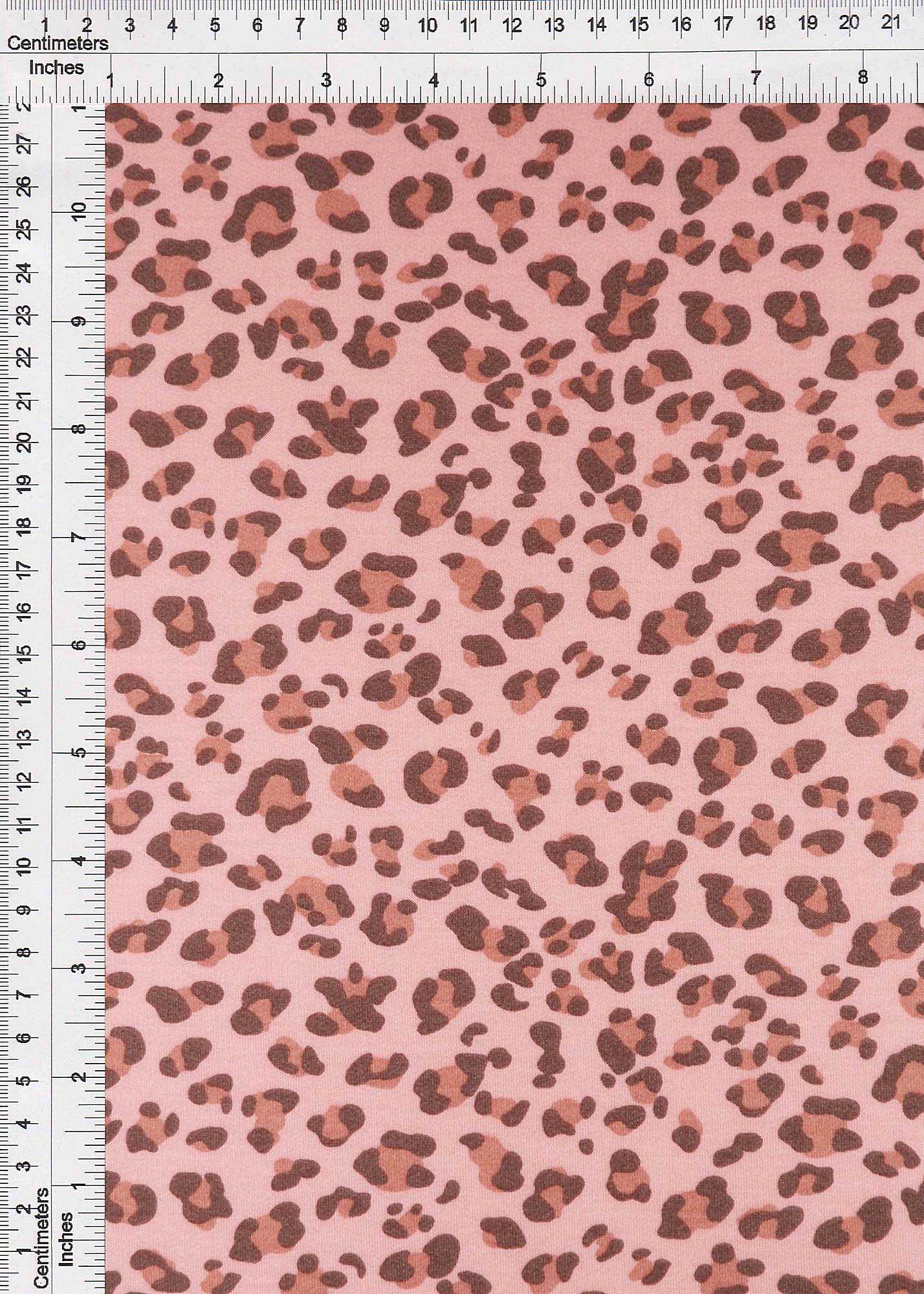 French Animal Print Stretch Knit Fabric - KNT1374-SE10335 - Image 4