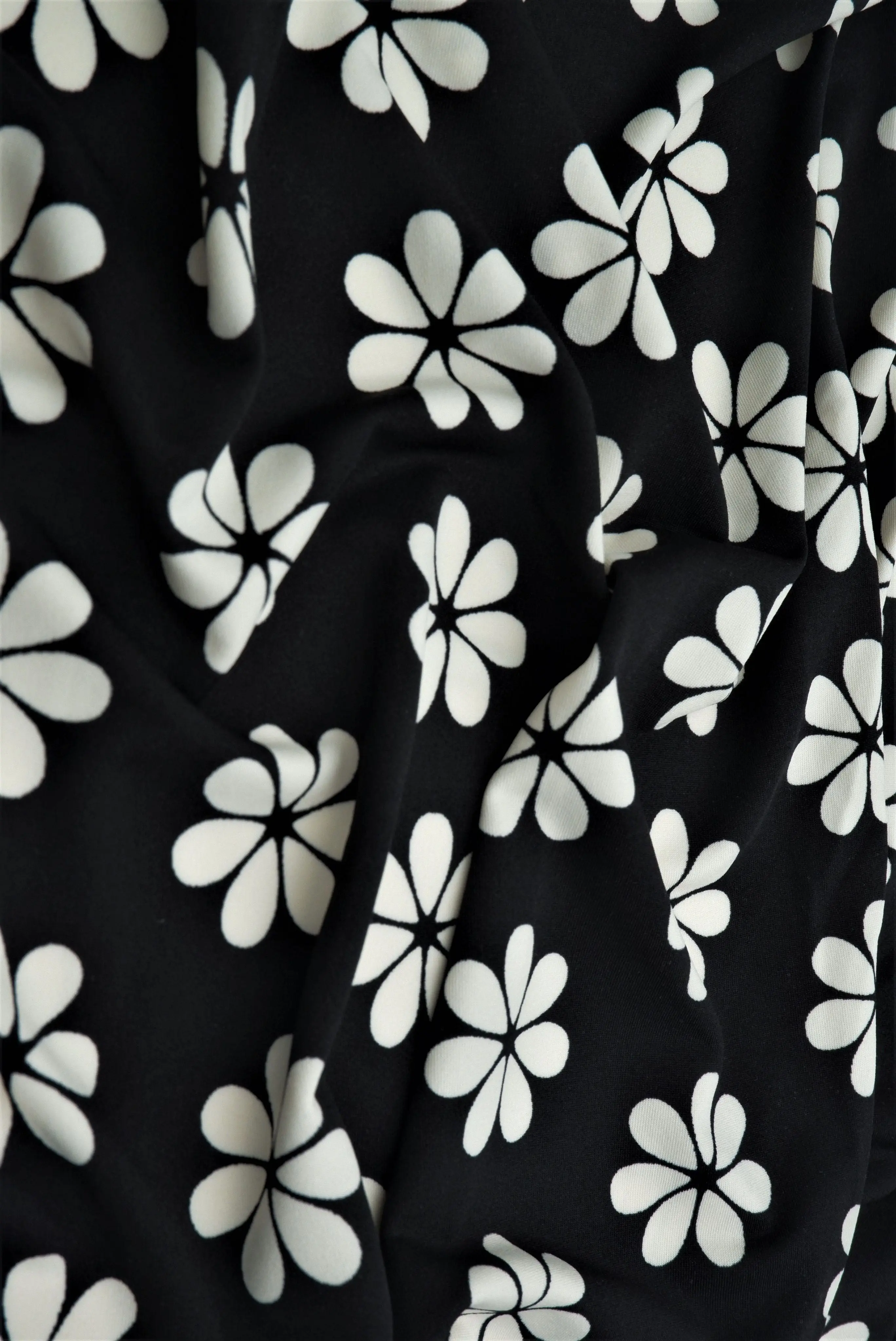DTY Floral Stretch Knit Fabric - KNT1389-Q20302 - Image 3