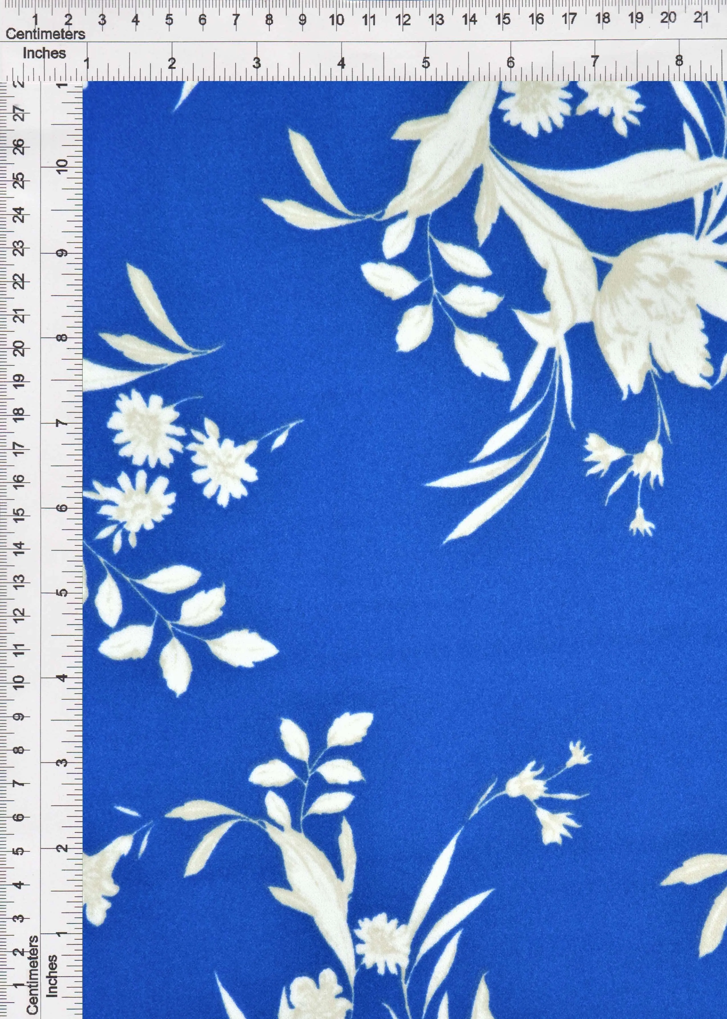 Floral Techno Crepe Stretch Knit Fabric - KNT3971-MS11058 - Image 4