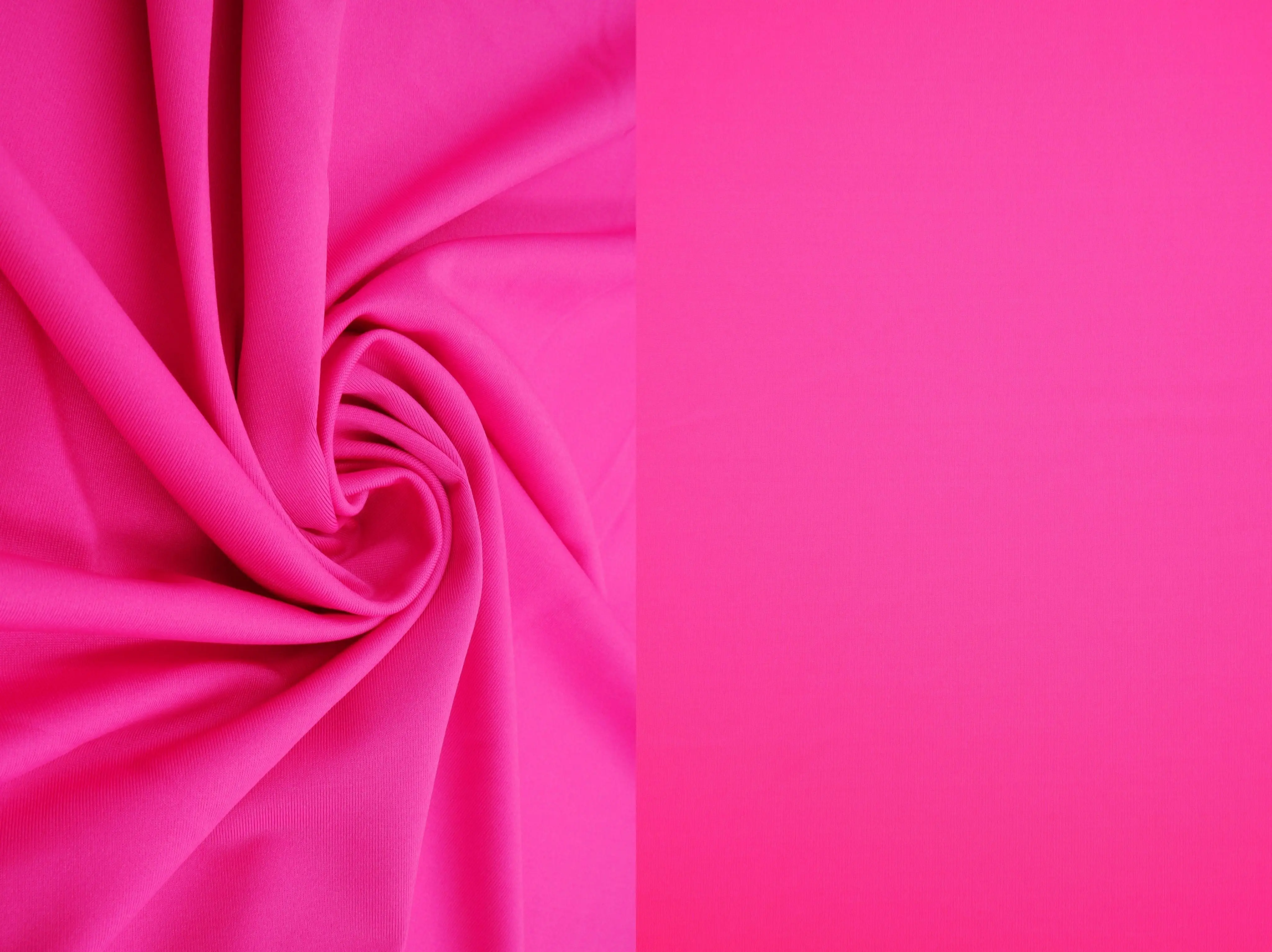 Polyester Spandex Solid Stretch Knit Fabric - KNT4110 - Image 2