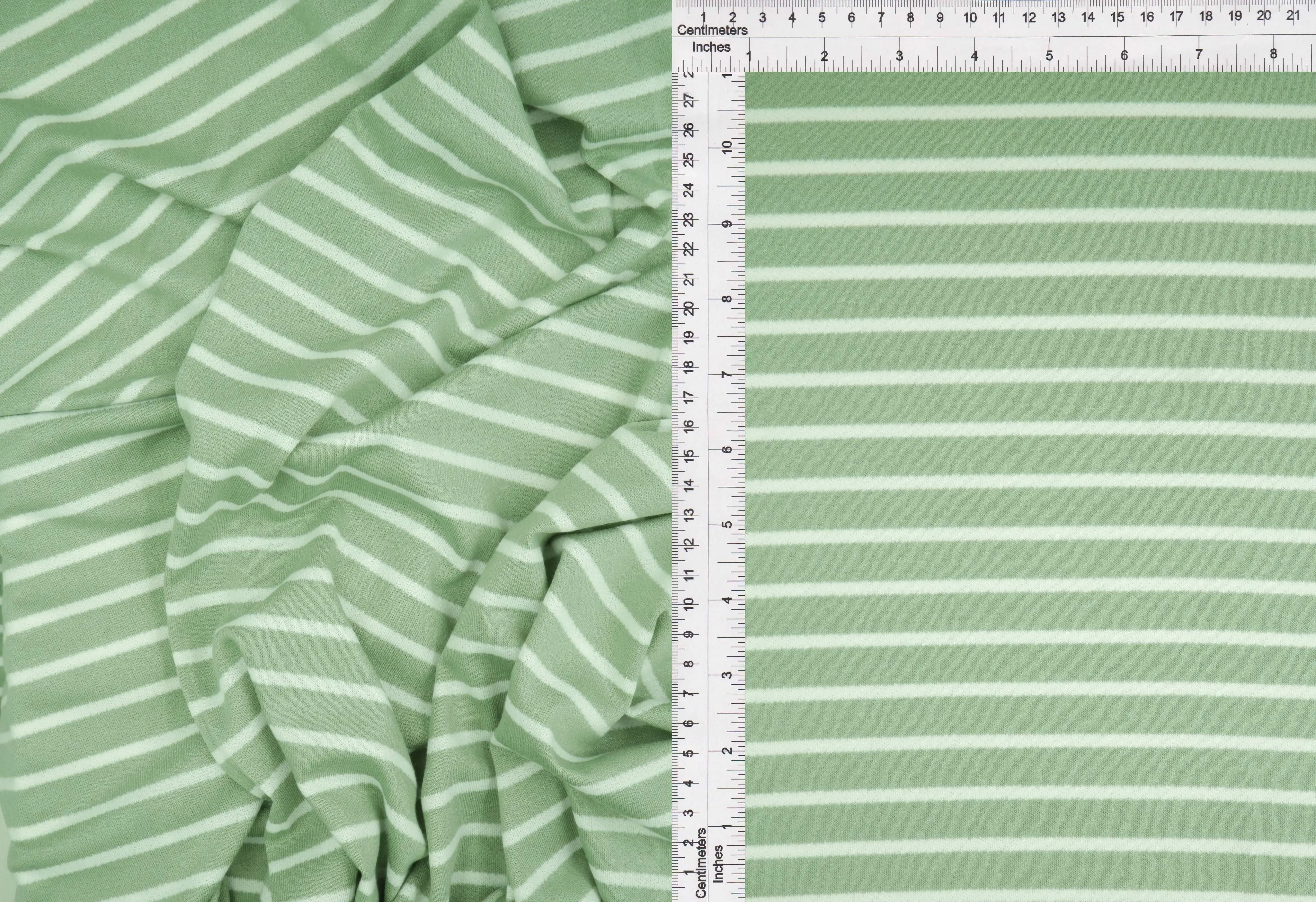 Viscose Crepe Stripe Stretch Fabric - KNT4404 - Image 8