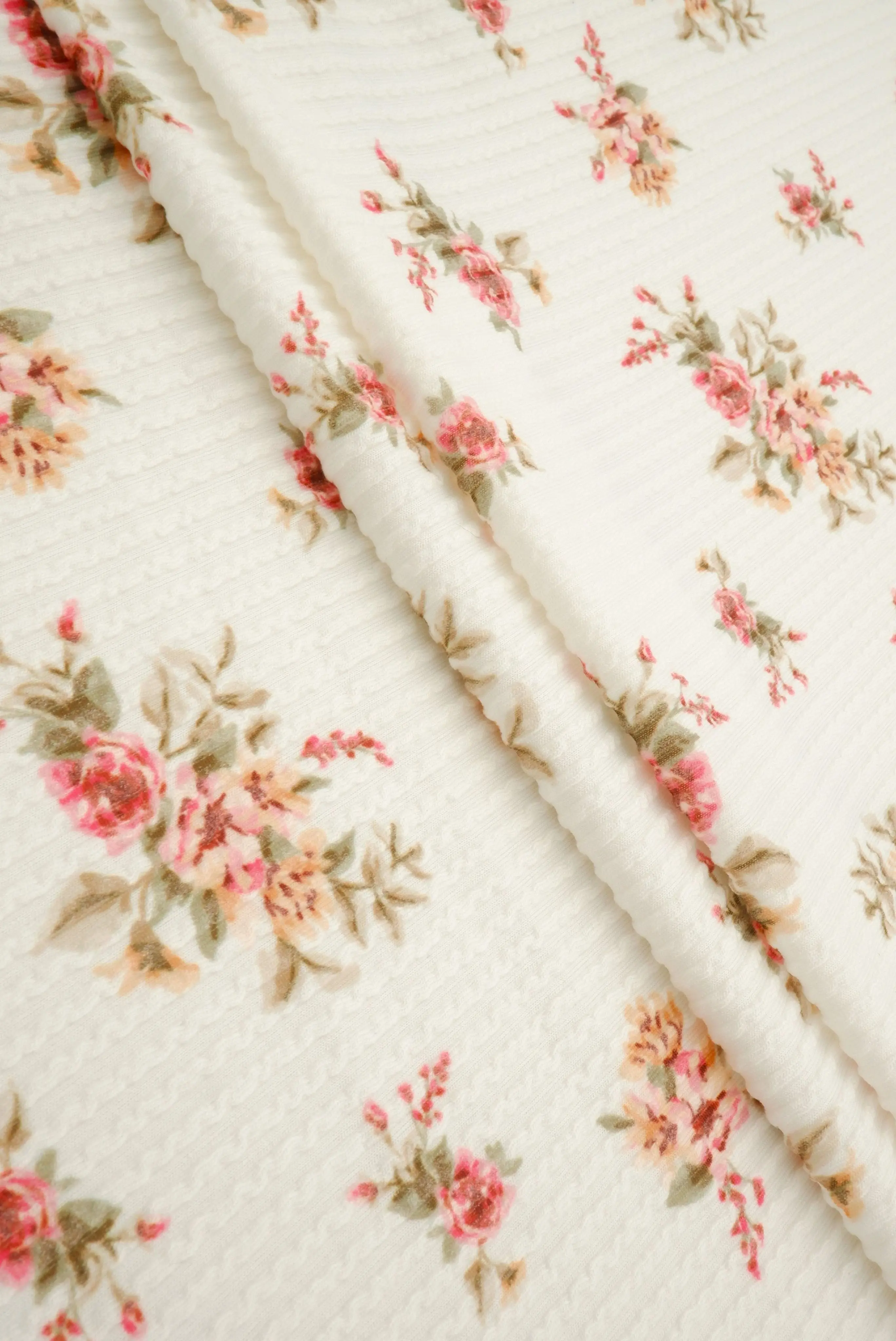 Double Knit Cozy Ditsy Digital Print Fabric   KNT4463-MS11547 - Image 9