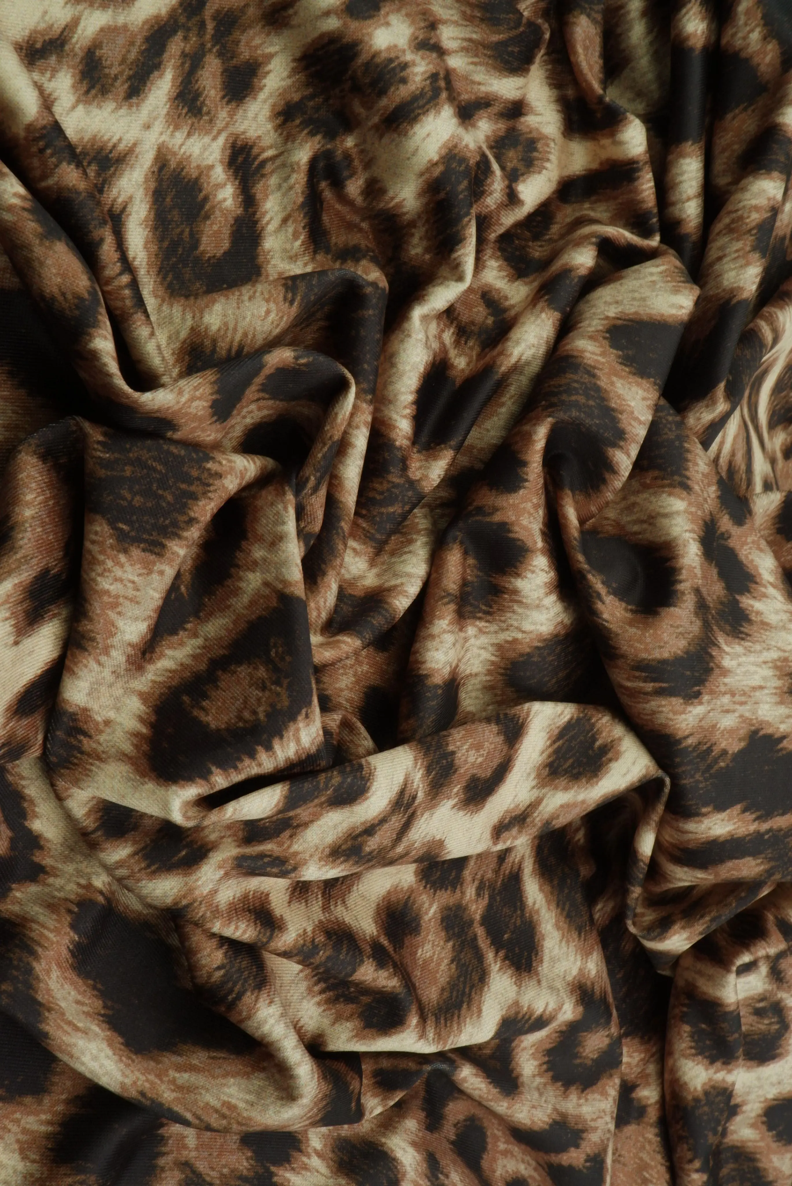 Animal Digital Print Stretch Knit Fabric - KNT4498-SE20352 - Image 2