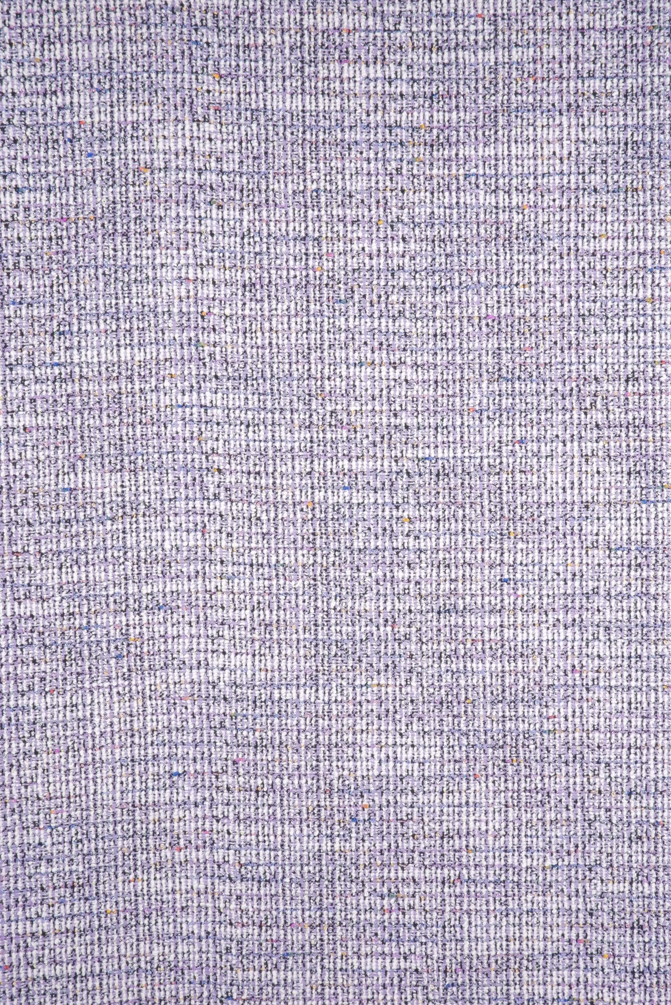 Boucle Lurex Jacquard Knit Fabric - KNT4550 - Image 4