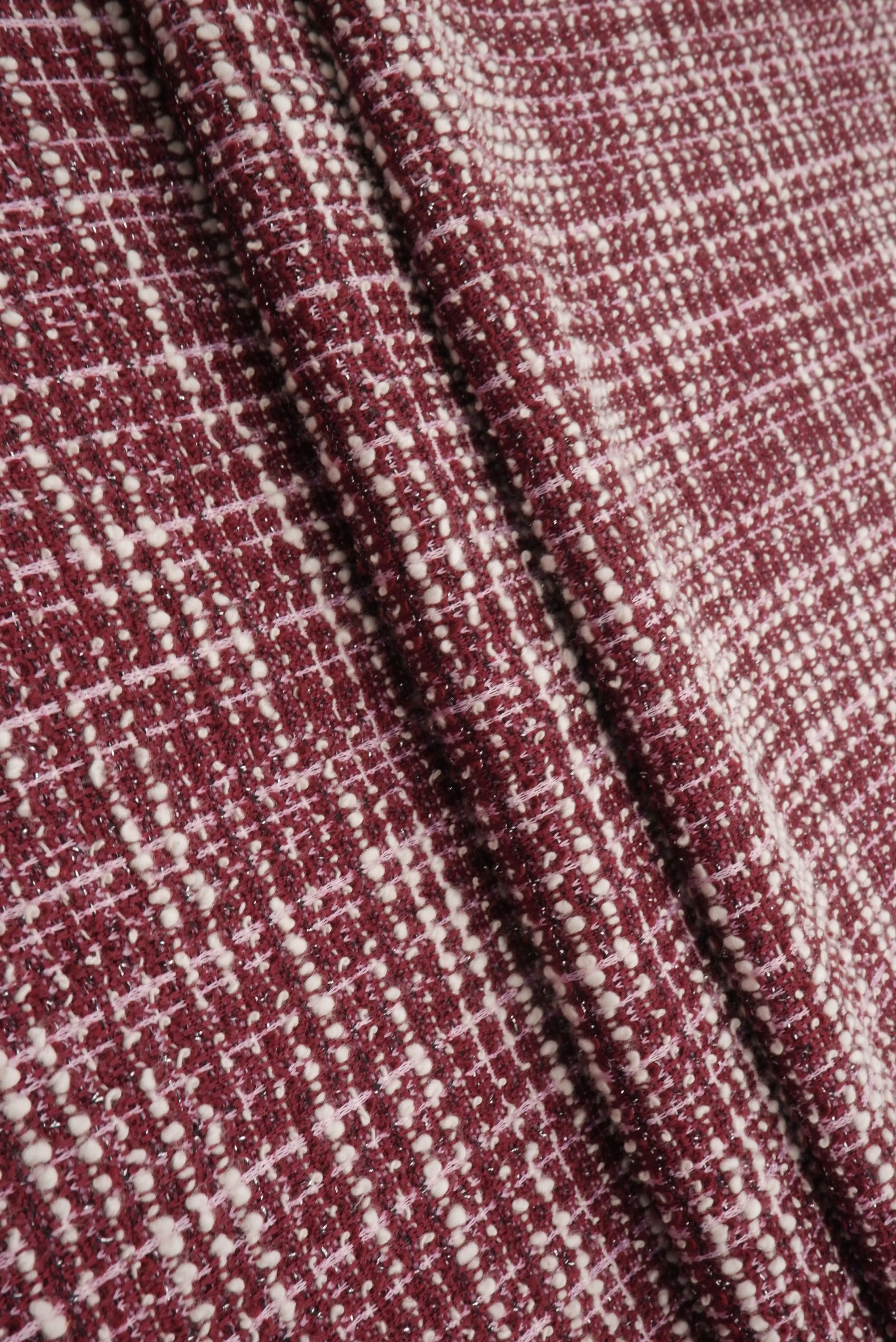 Boucle Stripe Knit Fabric   KNT4656 - Image 4