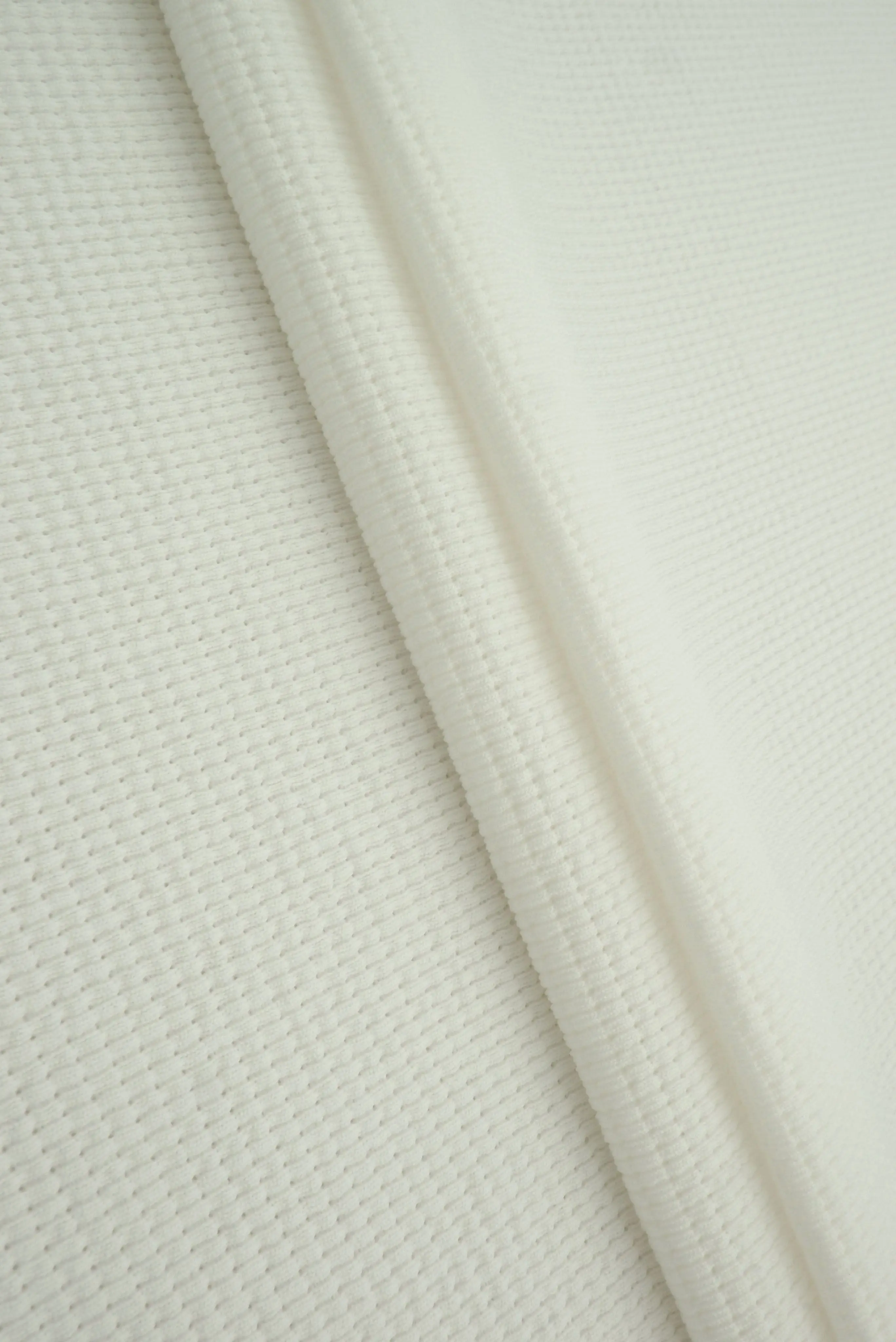 Waffle Double Knit Solid Fabric   KNT4667 - Image 3