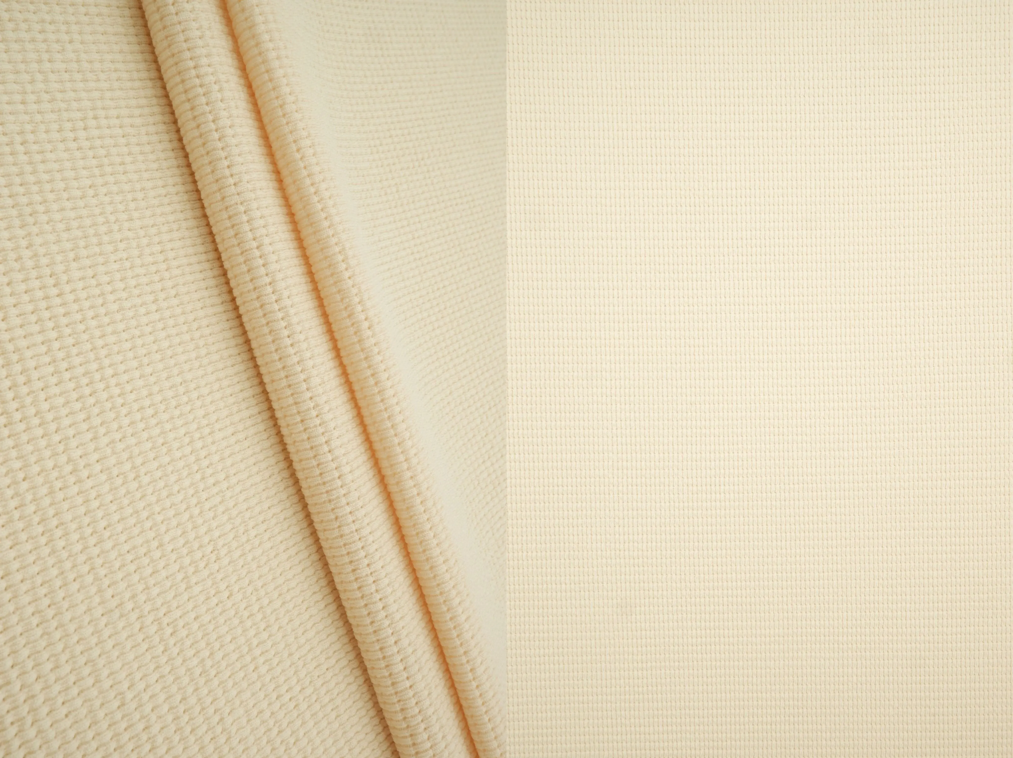 Waffle Double Knit Solid Fabric   KNT4667 - Image 4