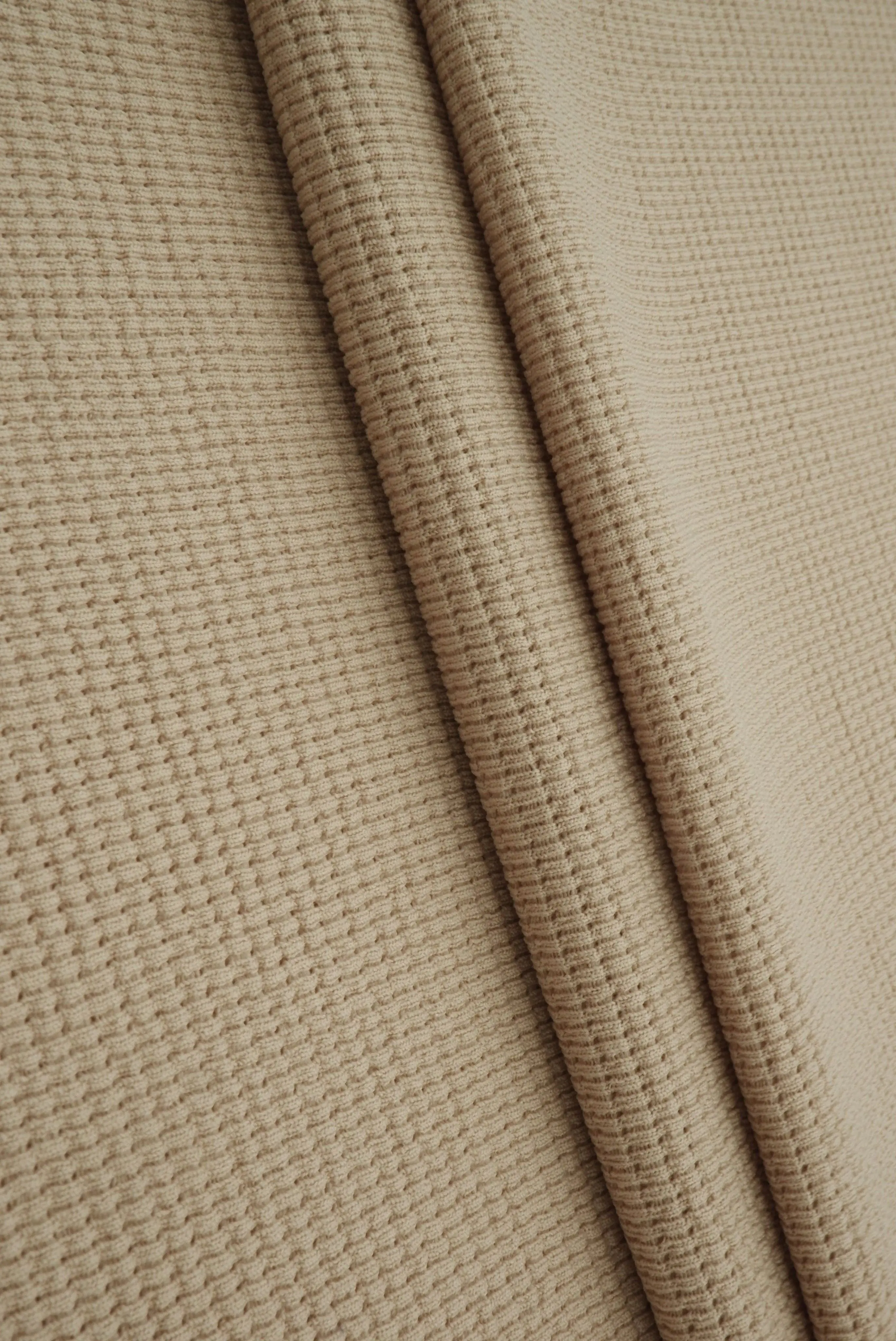Waffle Double Knit Solid Fabric   KNT4667 - Image 9