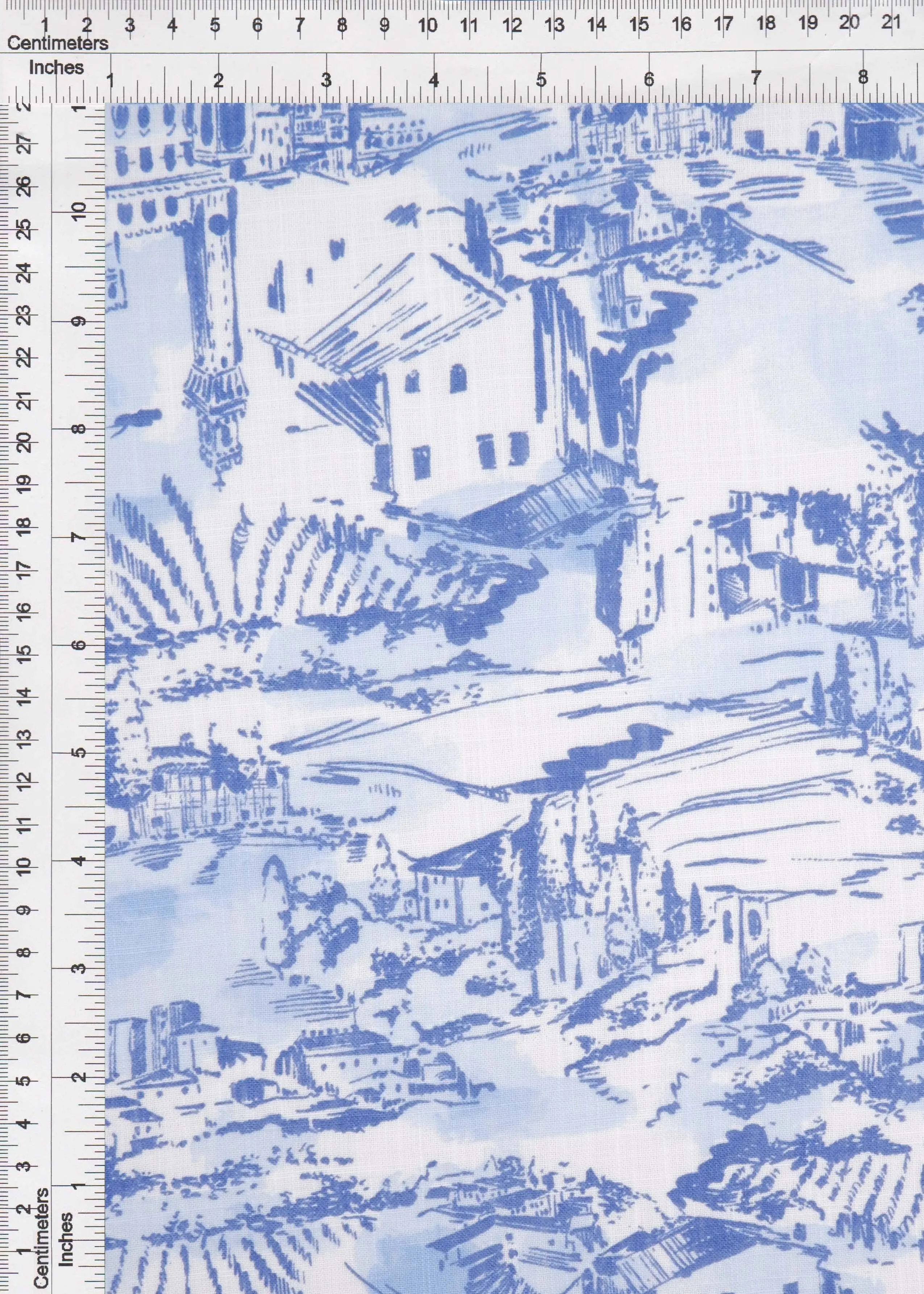 Toile Linen Look Woven Fabric - LIN4641-MS11490 - Image 3