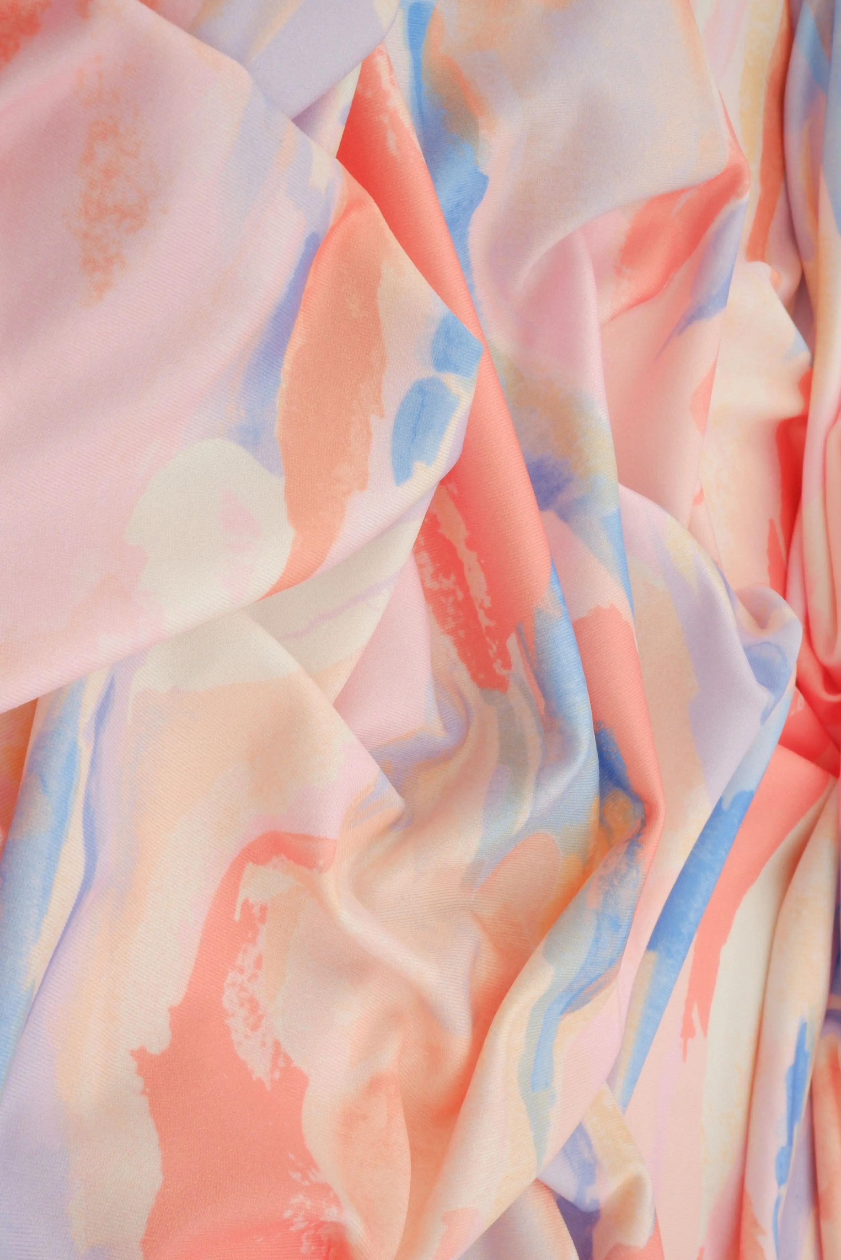 Marble Tie Dye Digital Print Knit KNT4498-MS11384 - Image 3