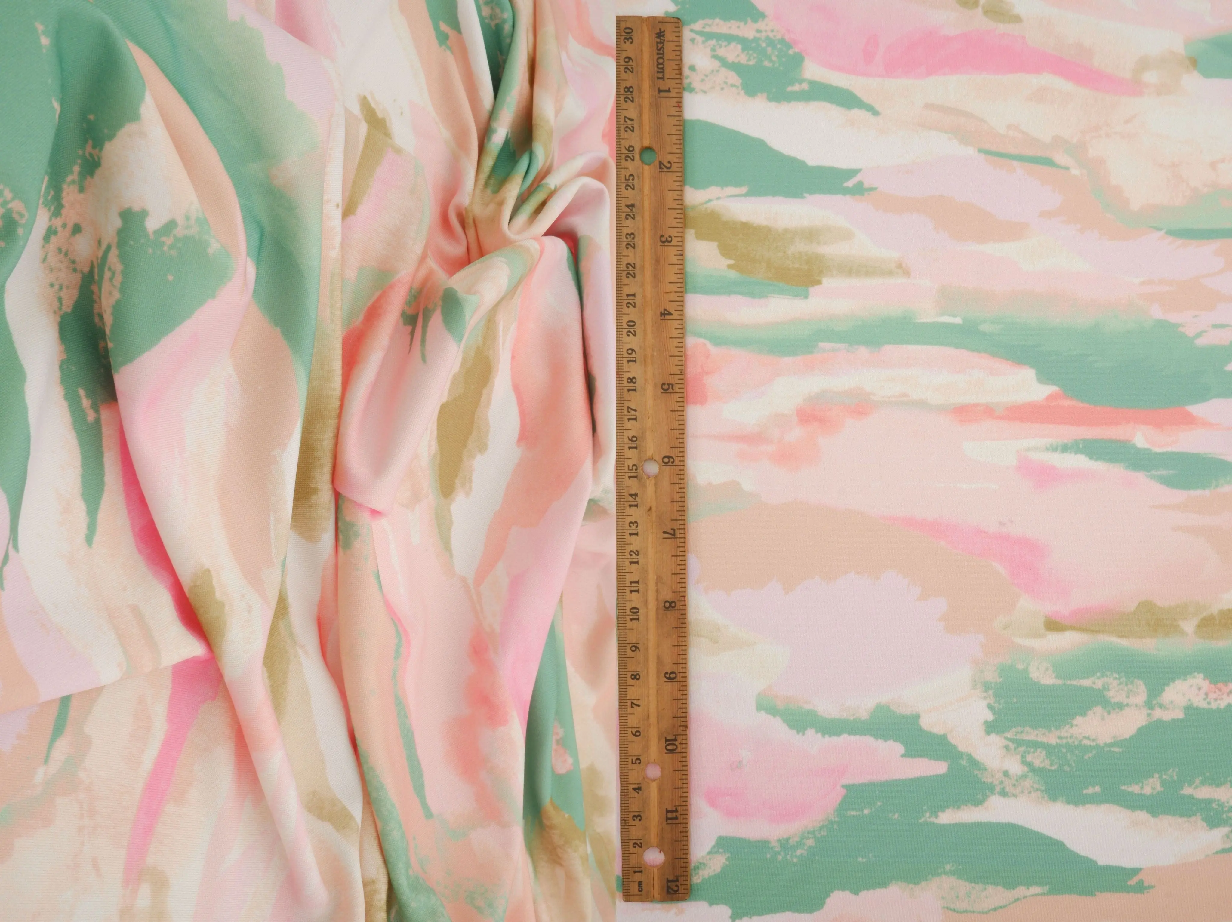 Marble Tie Dye Digital Print Knit KNT4498-MS11384 - Image 6