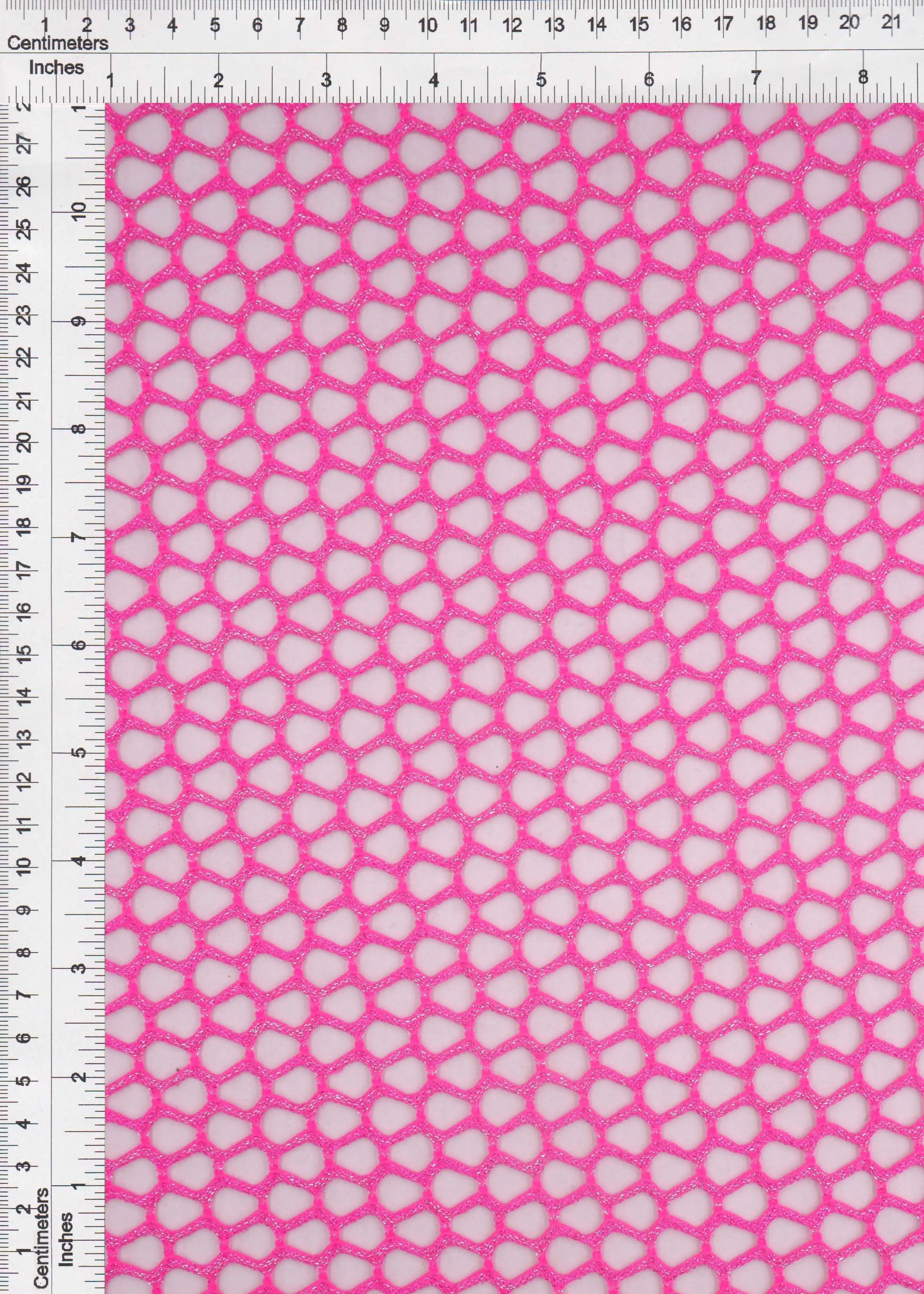 Lurex Fishnet Mesh Stretch Fabric - MESH-4467 - Image 12