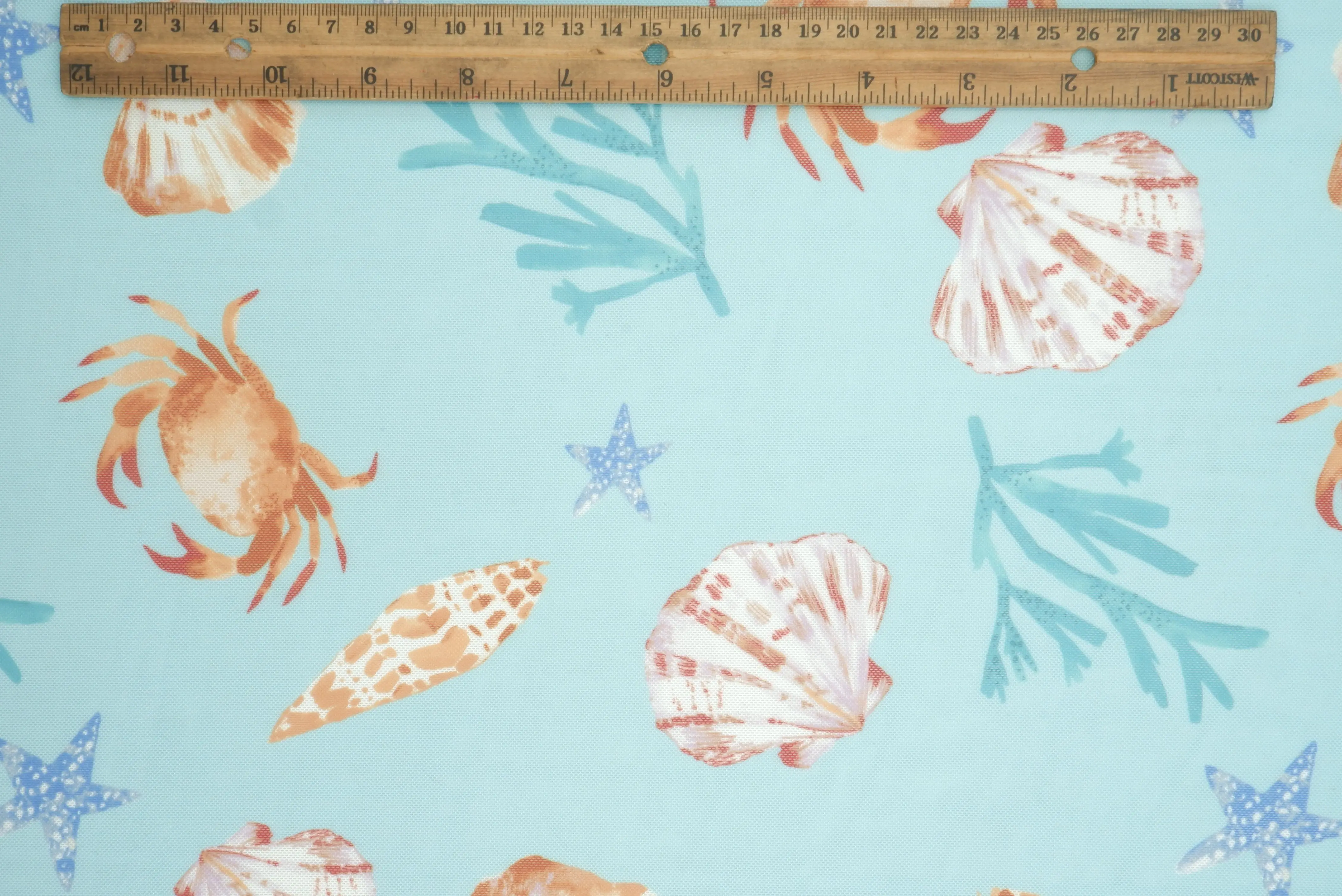 Sea Element Mesh Digital Print Fabric   MESH-MS11609D - Image 11