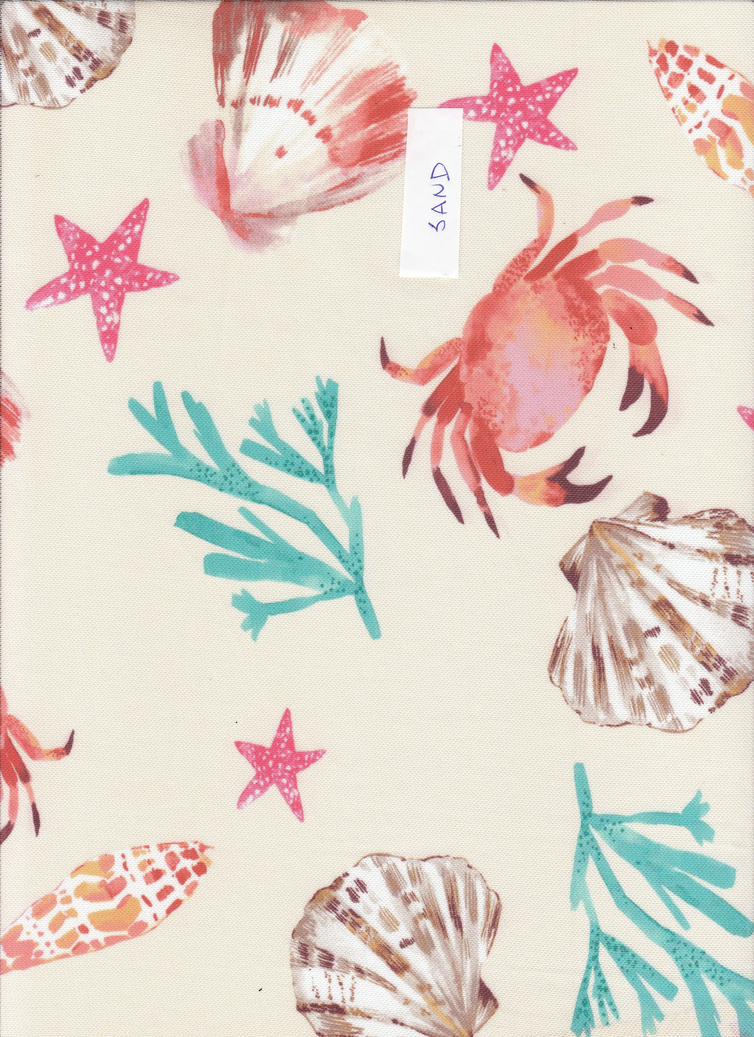 Sea Element Mesh Digital Print Fabric   MESH-MS11609D - Image 8