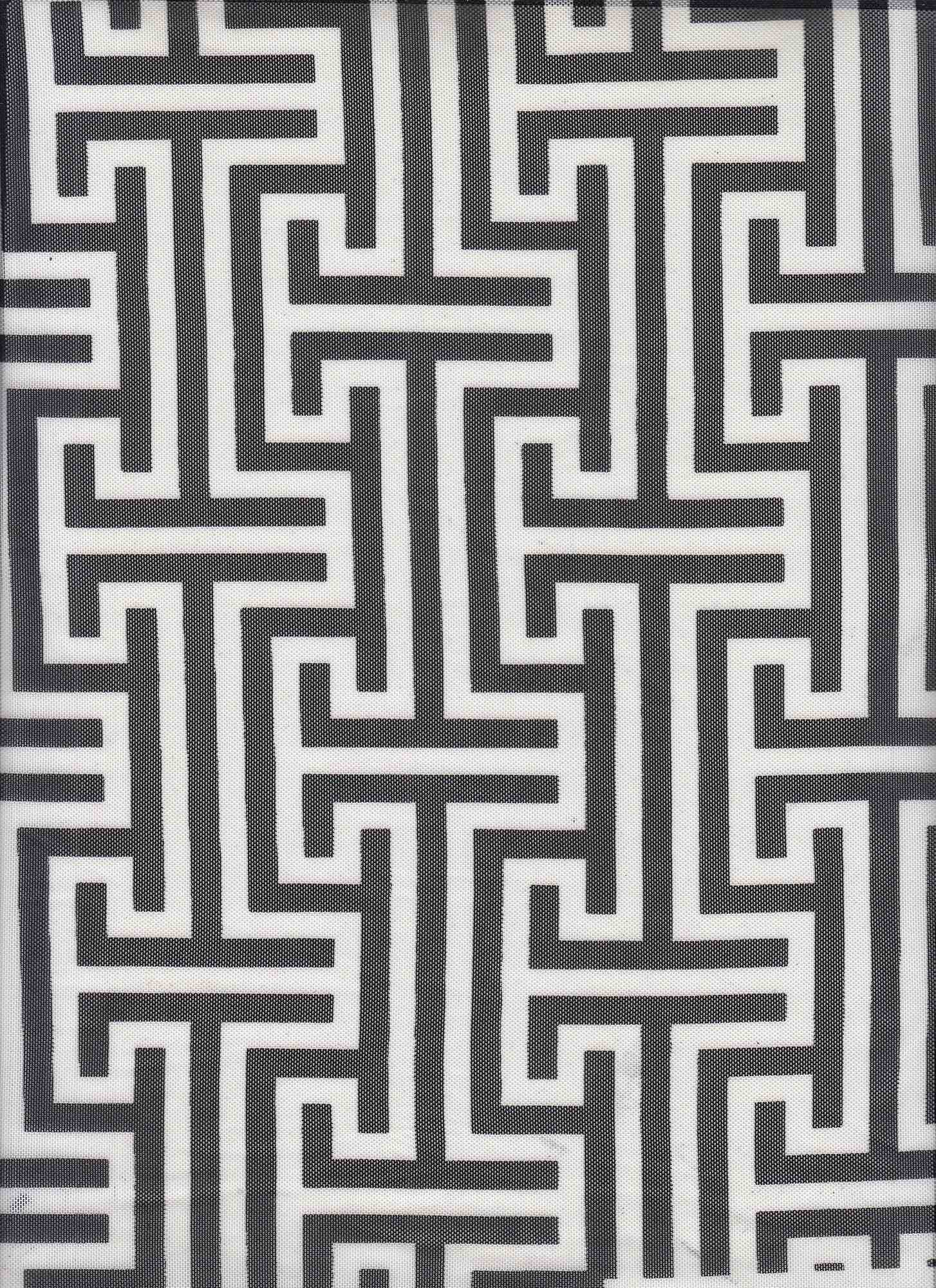 Geometric Mesh Print Stretch Fabric MESH-Q10705