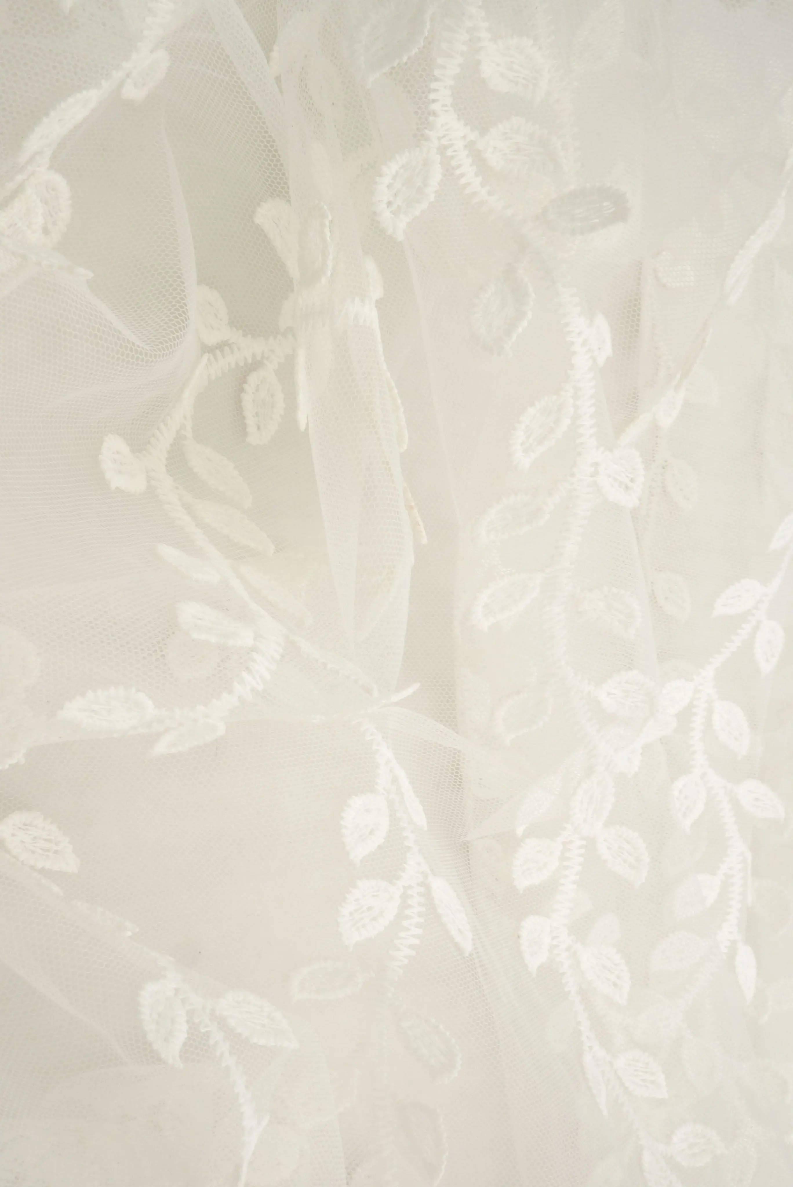 Embroidered Sequin Mesh Stretch Fabric - MESH SQ EMBR 10 - Image 7