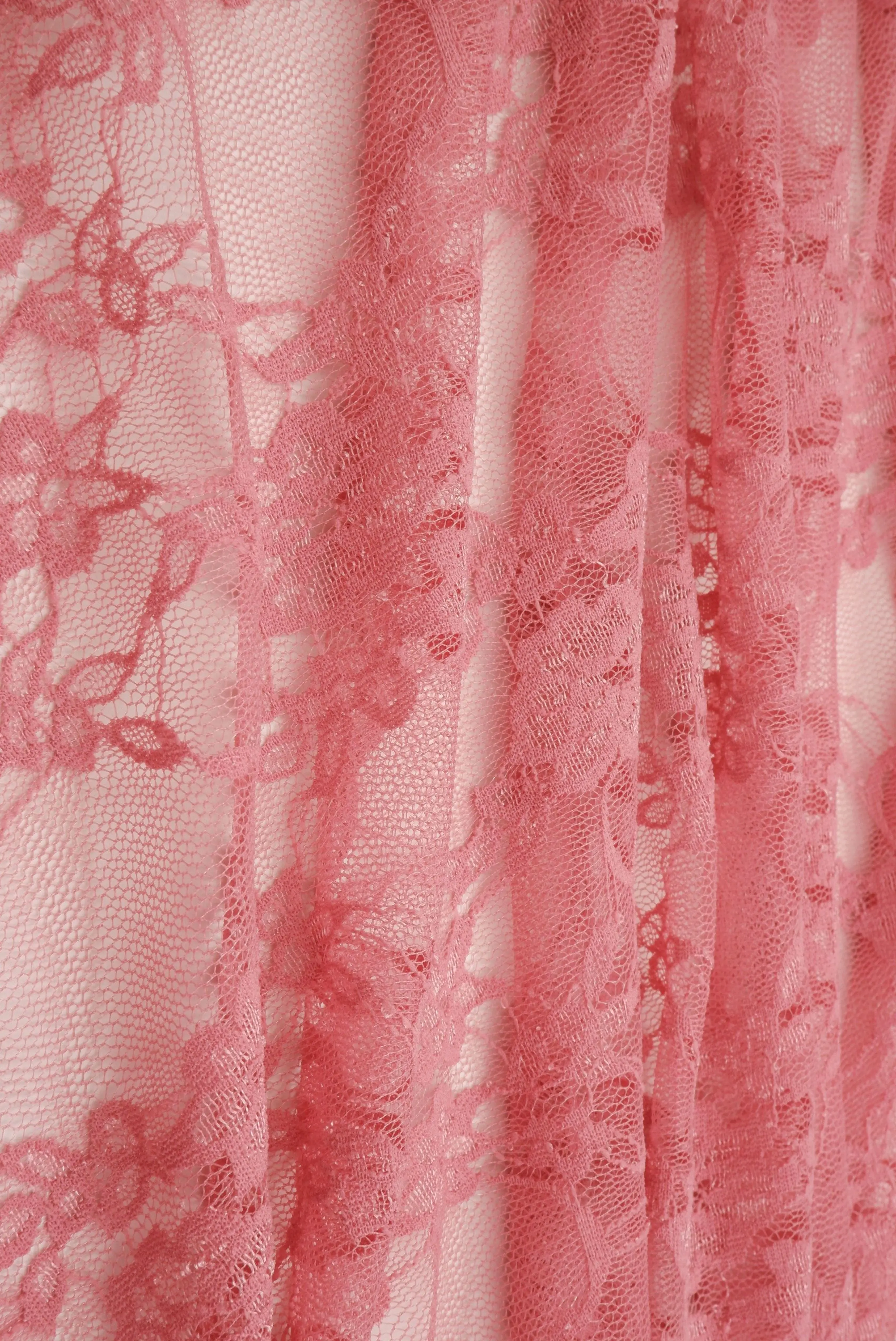 Nylon Floral Lace Fabric - LACE-1483 - Image 14