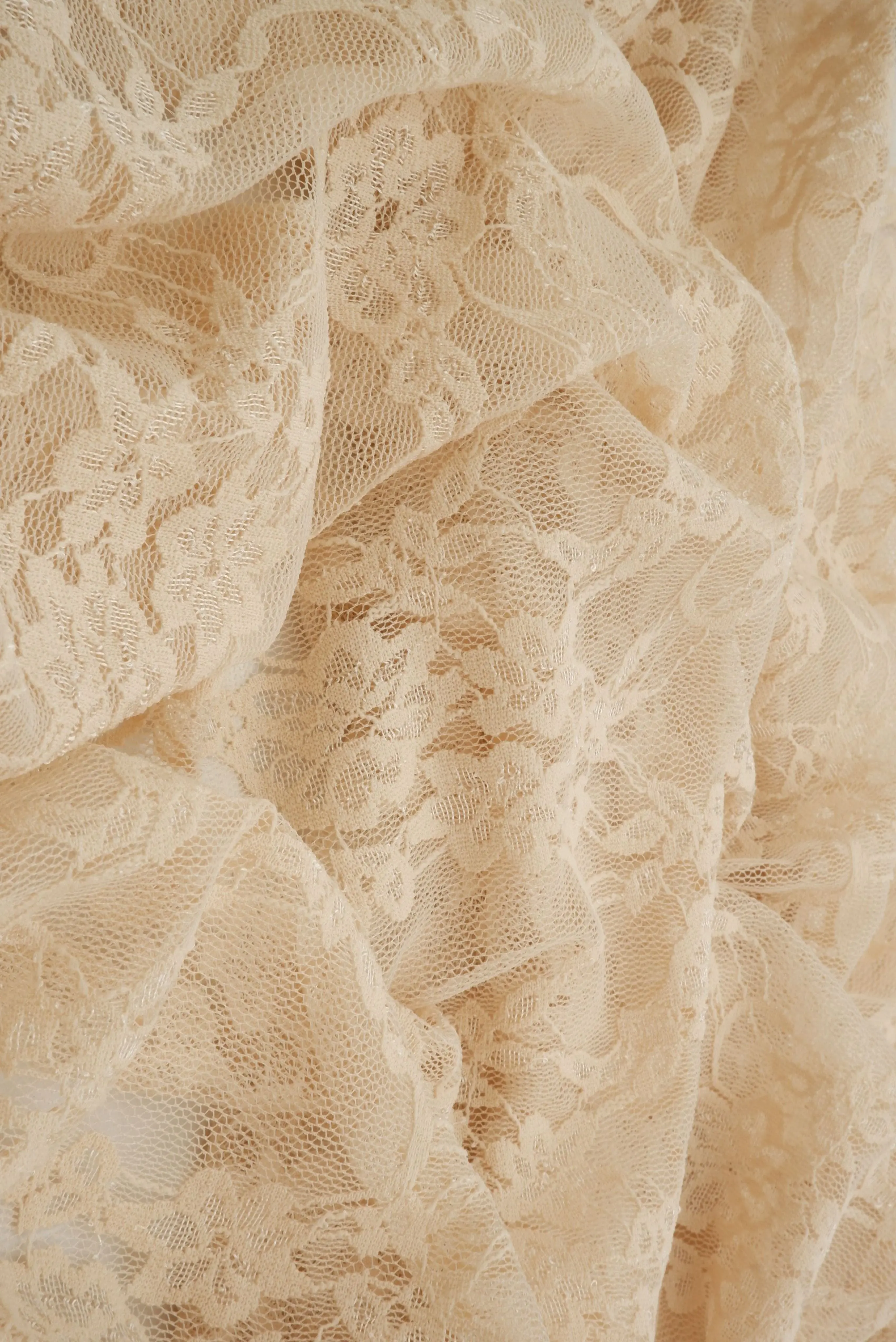Nylon Floral Lace Fabric - LACE-1483 - Image 24