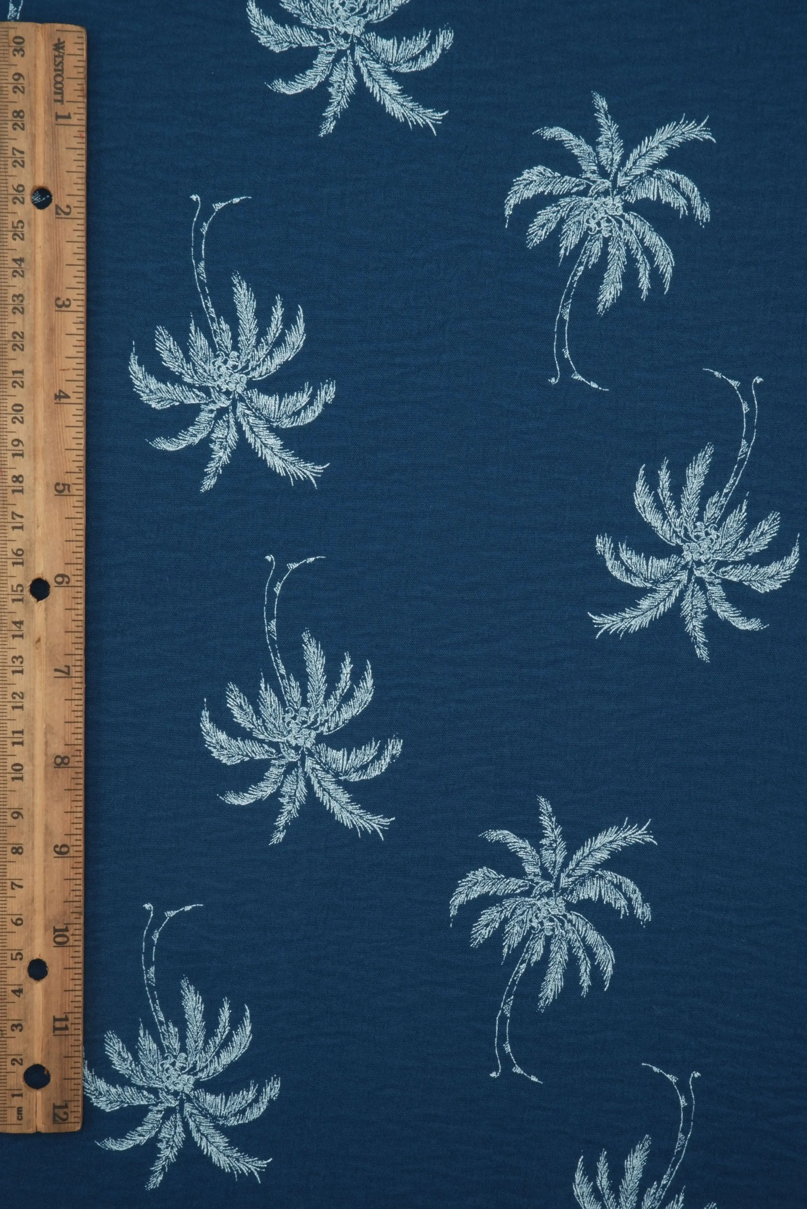 Palm Tree Cey Airflow Puff Print Woven Fabric - CEYP-MS11625 - Image 6