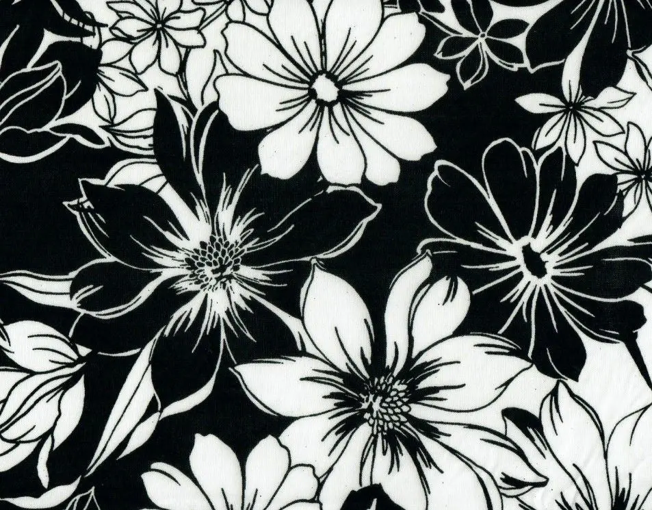 Pleated Flower Print Knit Fabric - KNT3696-MS11182 - Image 12