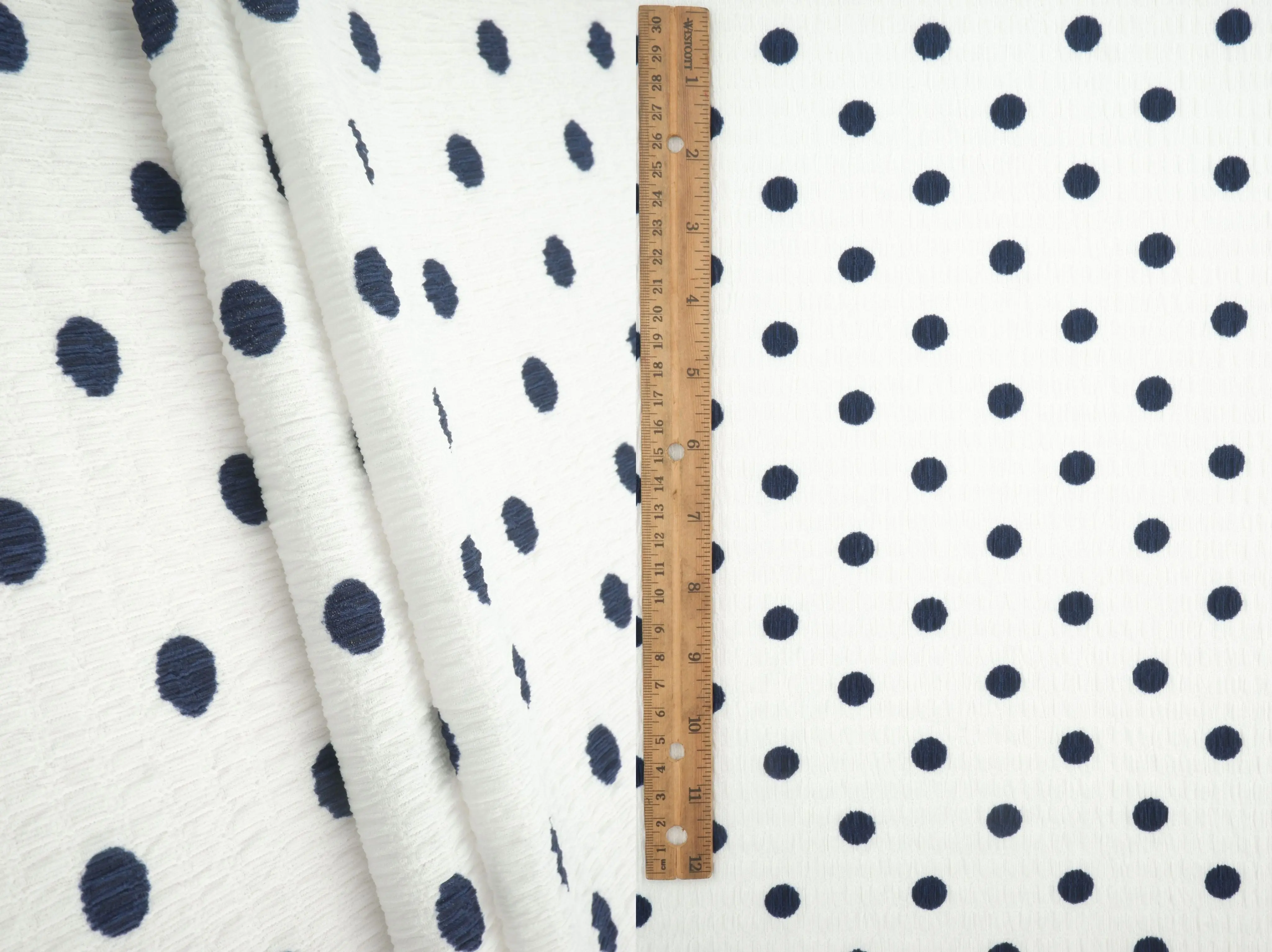 Polka Dot Crinkle Crepe Print Fabric   CRP4628-SE90548 - Image 10