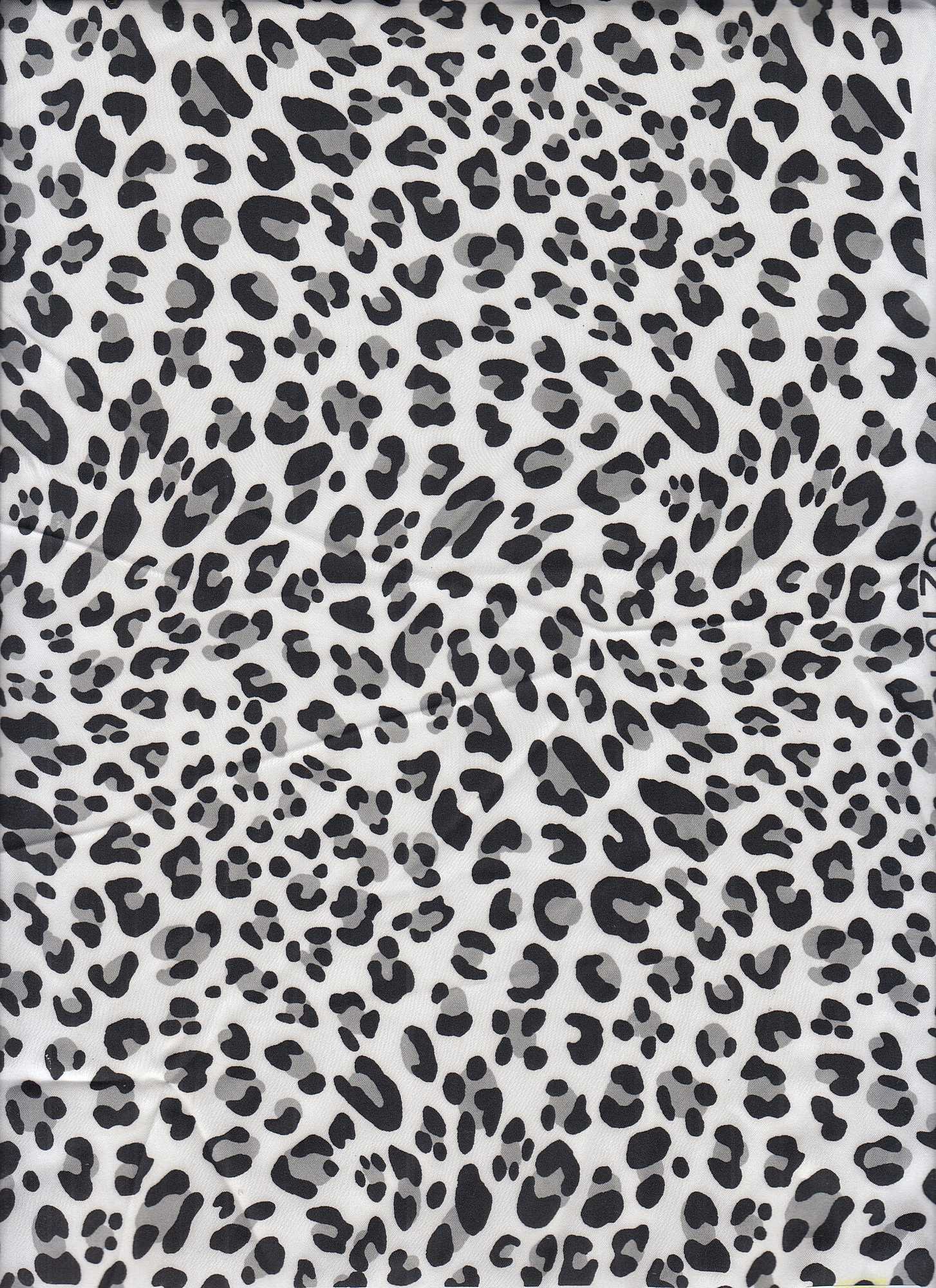 Shiny Satin Animal Print Woven Fabric - POP3709-S10831A - Image 2