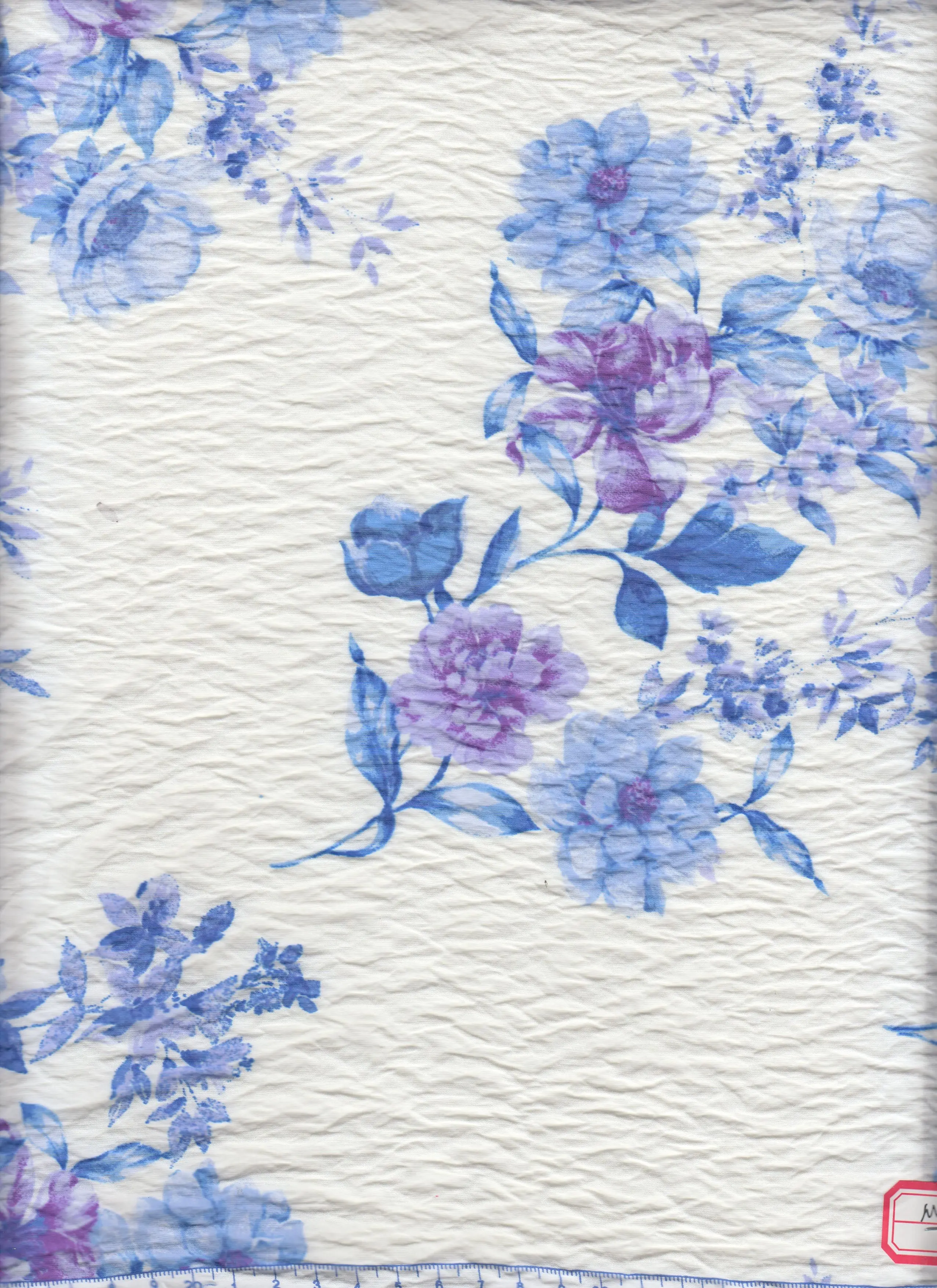 Floral Airflow Viscose Nylon Woven Fabric - POP4618-MS11422 - Image 9