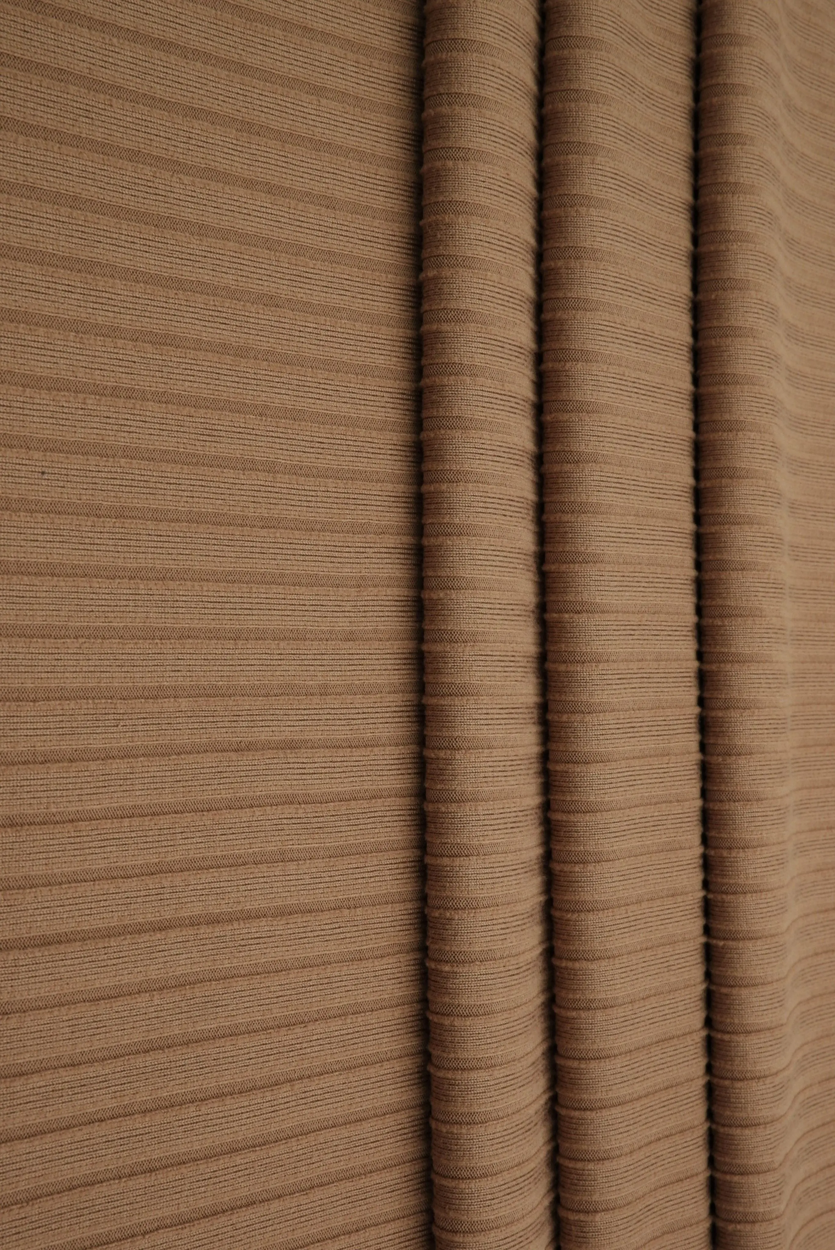 Rib Solid Stretch Knit Fabric - KNT4135 - Image 3