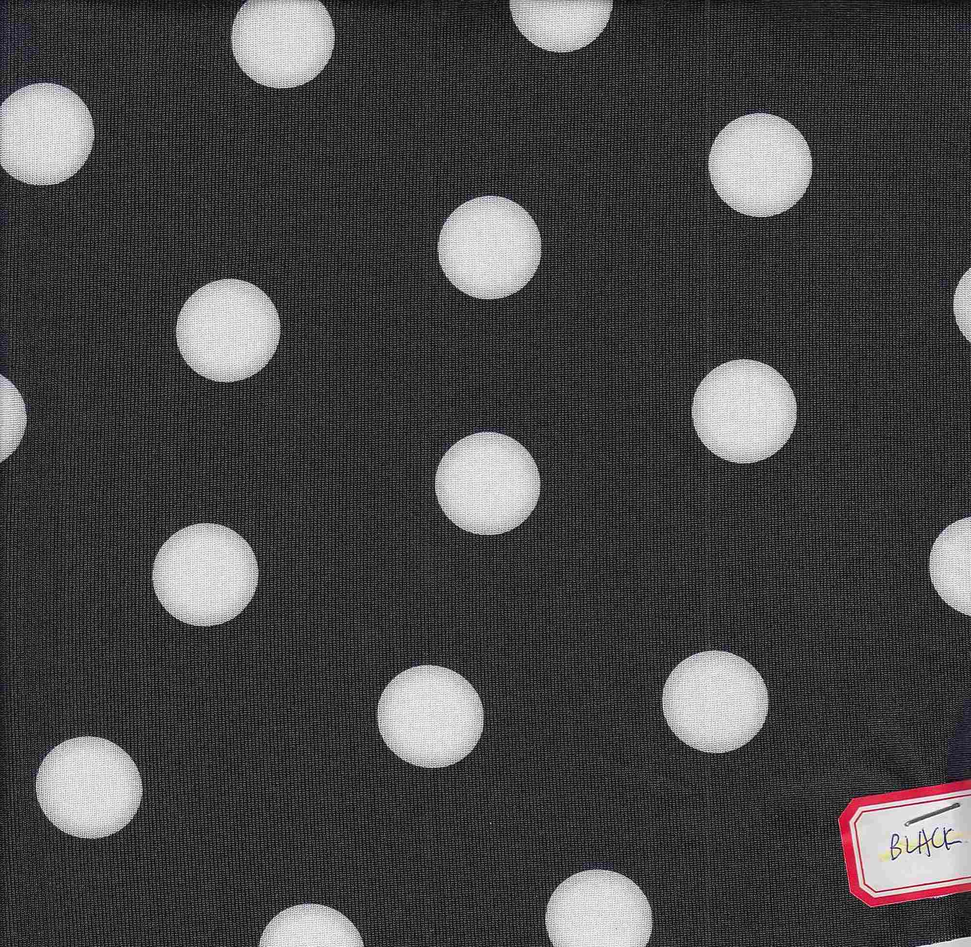 Ribbed Polka Dot Stretch Knit Fabric - KNT3963-DU1960 - Image 5
