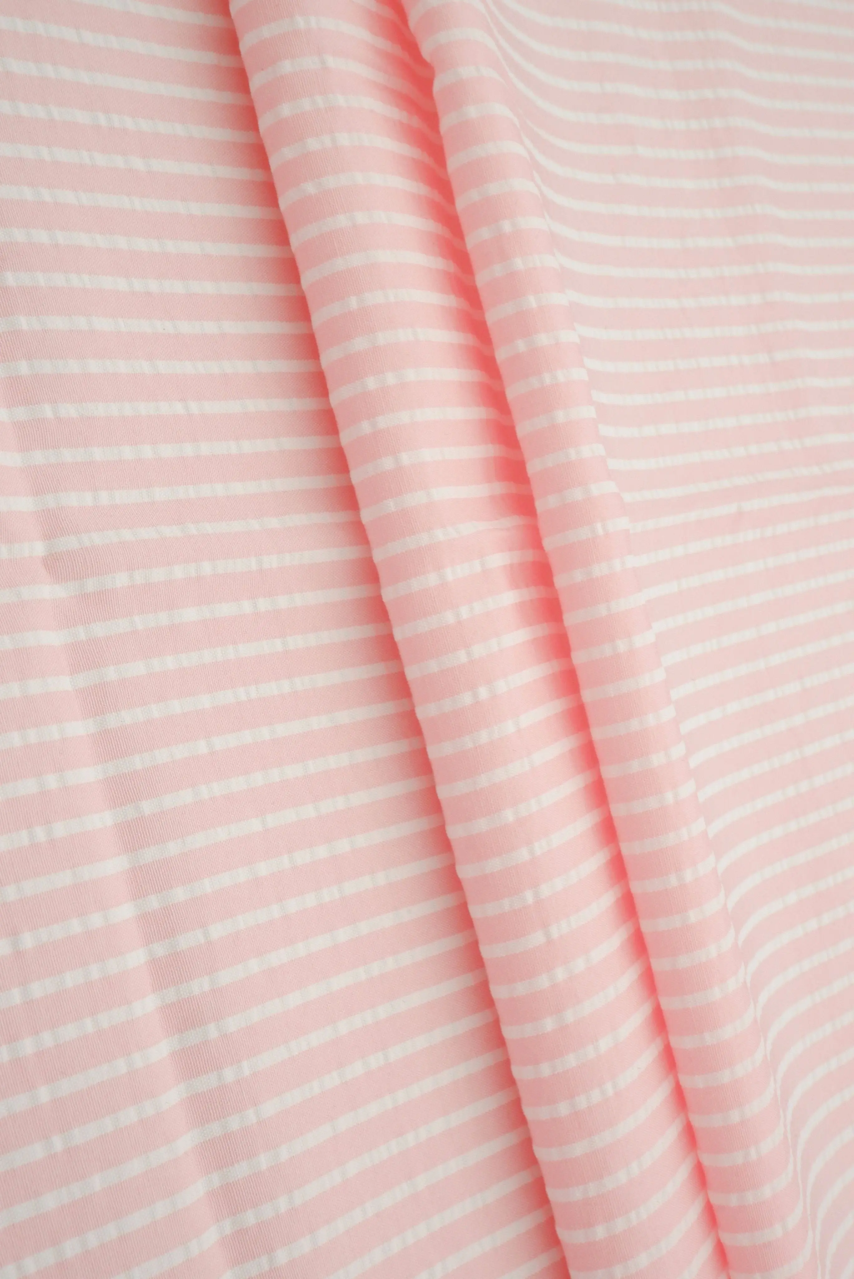 Seersucker Stripe Polyester Rayon Woven Fabric - POP4621 - Image 27