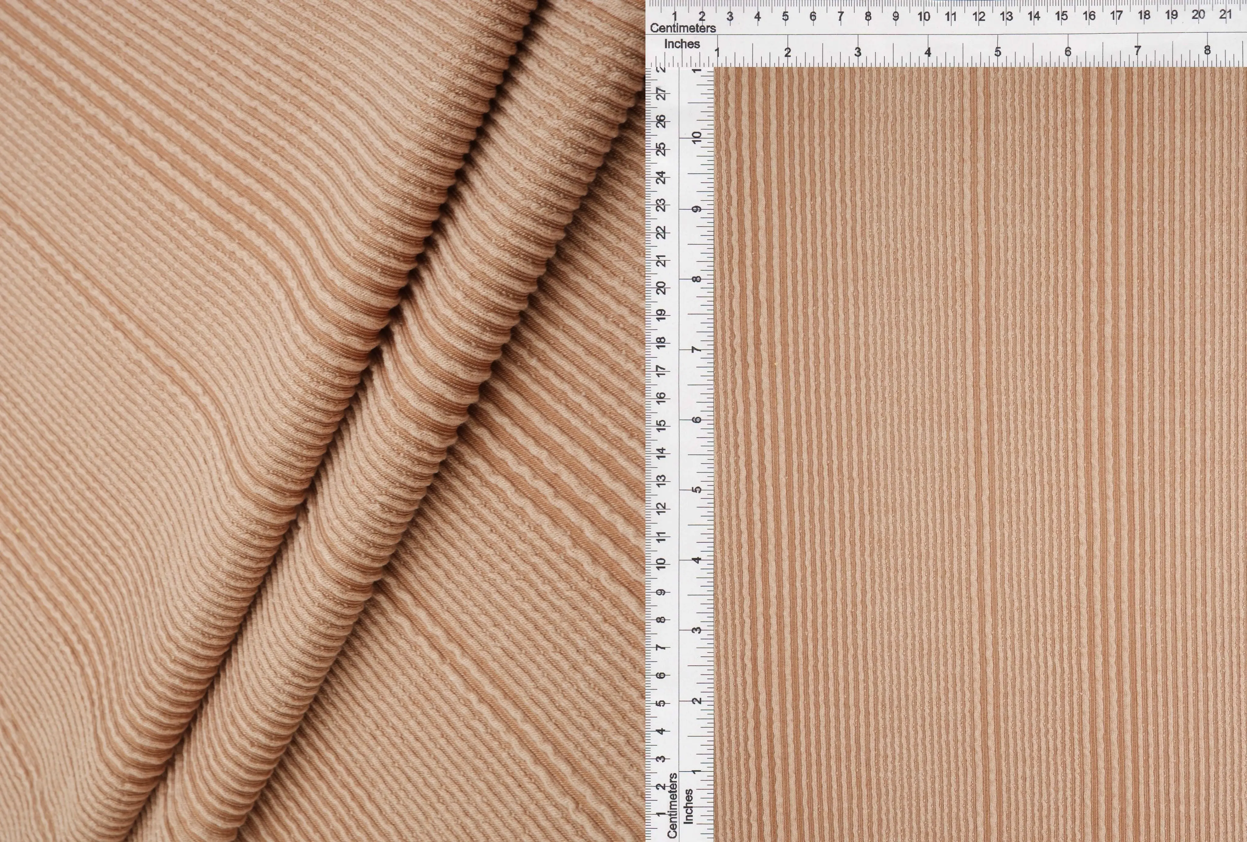 Variegated Jacquard Rib Knit Fabric Burgundy - KNT4495 - Image 14